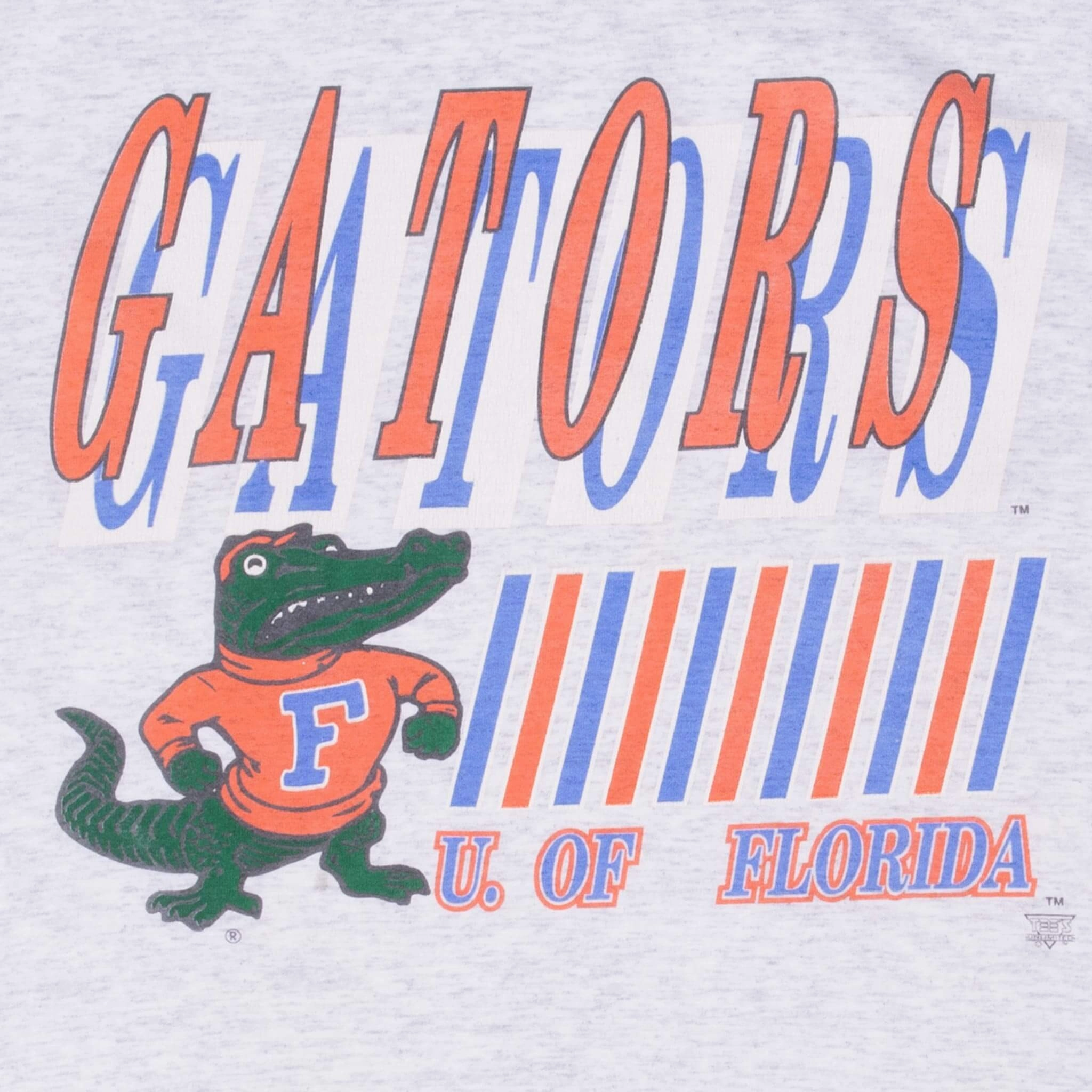 VINTAGE NCAA FLORIDA GATORS 1990S TEE SHIRT LARGE MADE IN USA