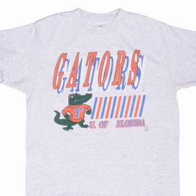 VINTAGE NCAA FLORIDA GATORS 1990S TEE SHIRT LARGE MADE IN USA