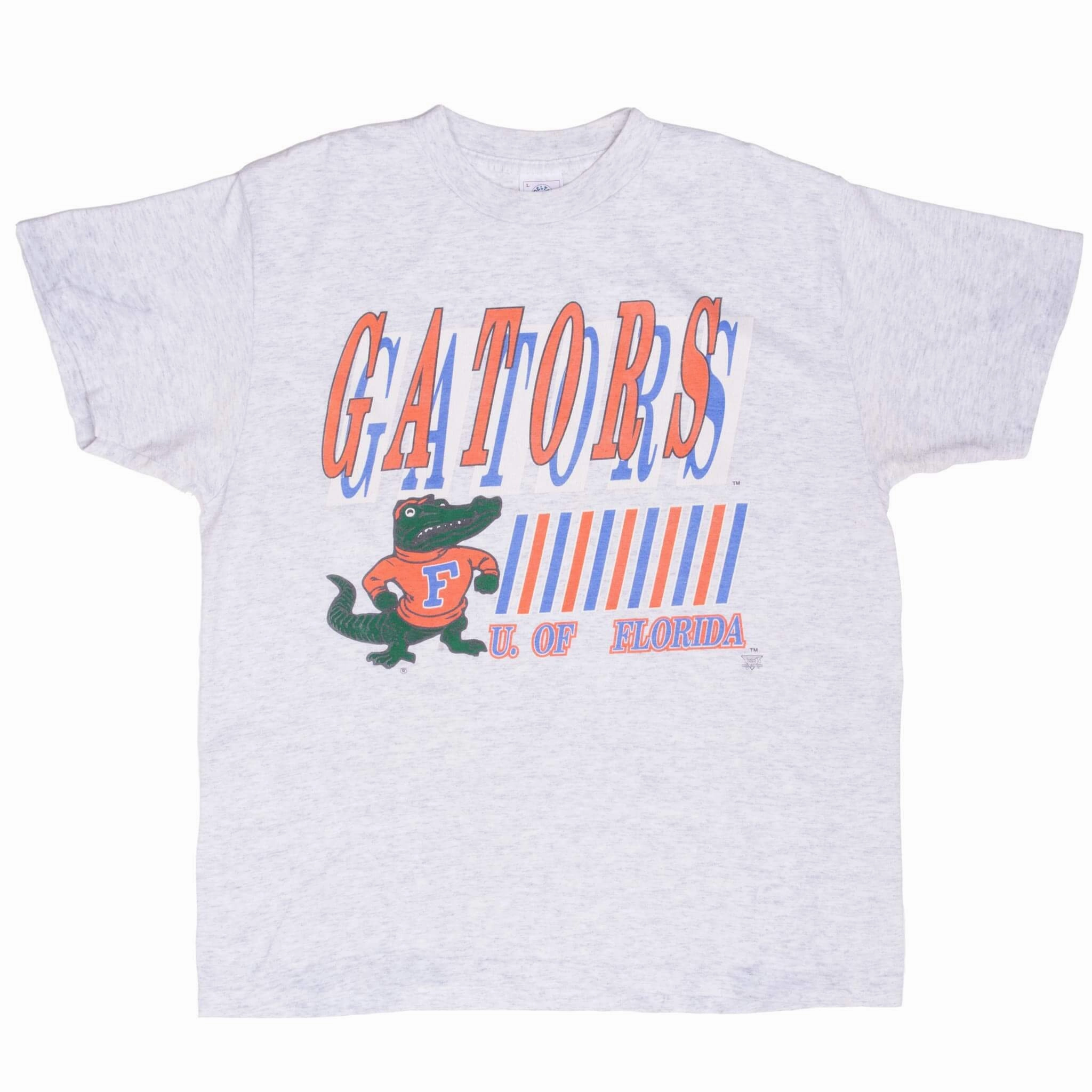 VINTAGE NCAA FLORIDA GATORS 1990S TEE SHIRT LARGE MADE IN USA