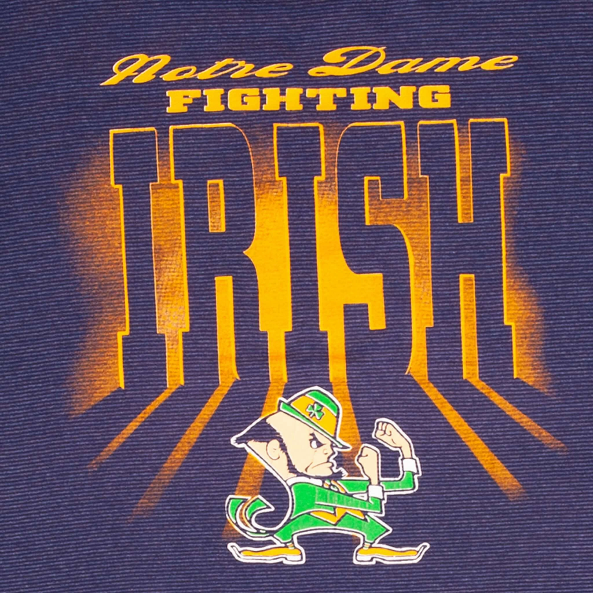 VINTAGE NCAA NOTRE DAME FIGHTING IRISH 1990S TEE SHIRT SIZE XL MADE IN USA