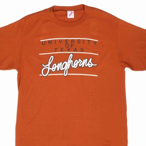 VINTAGE NCAA TEXAS LONGHORNS LATE 1980S TEE SHIRT LARGE MADE IN USA