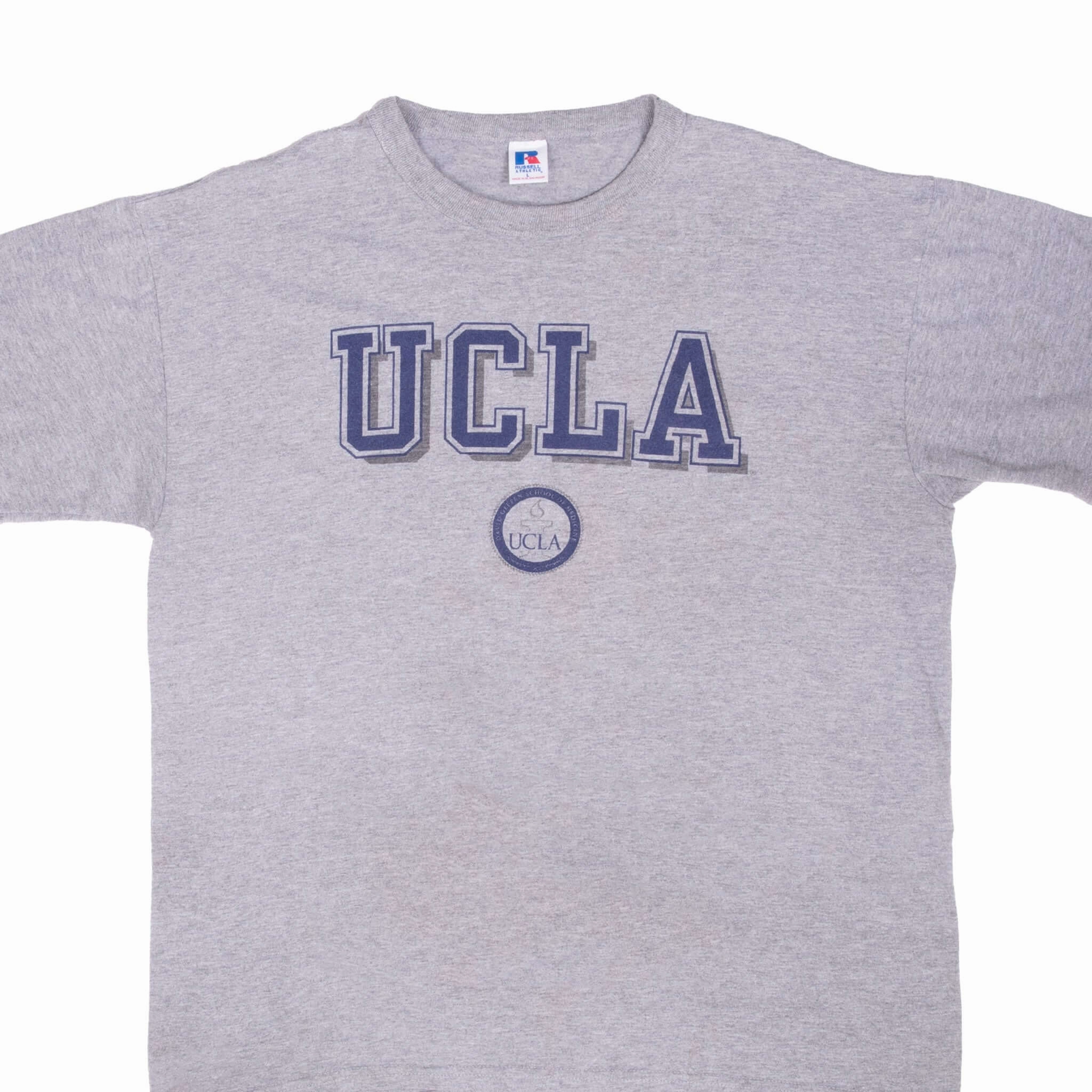 VINTAGE NCAA UCLA BRUINS GREY TEE SHIRT LARGE