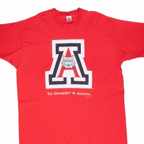 VINTAGE NCAA UNIVERSITY OF ARIZONA 1990S TEE SHIRT 2XL MADE IN USA