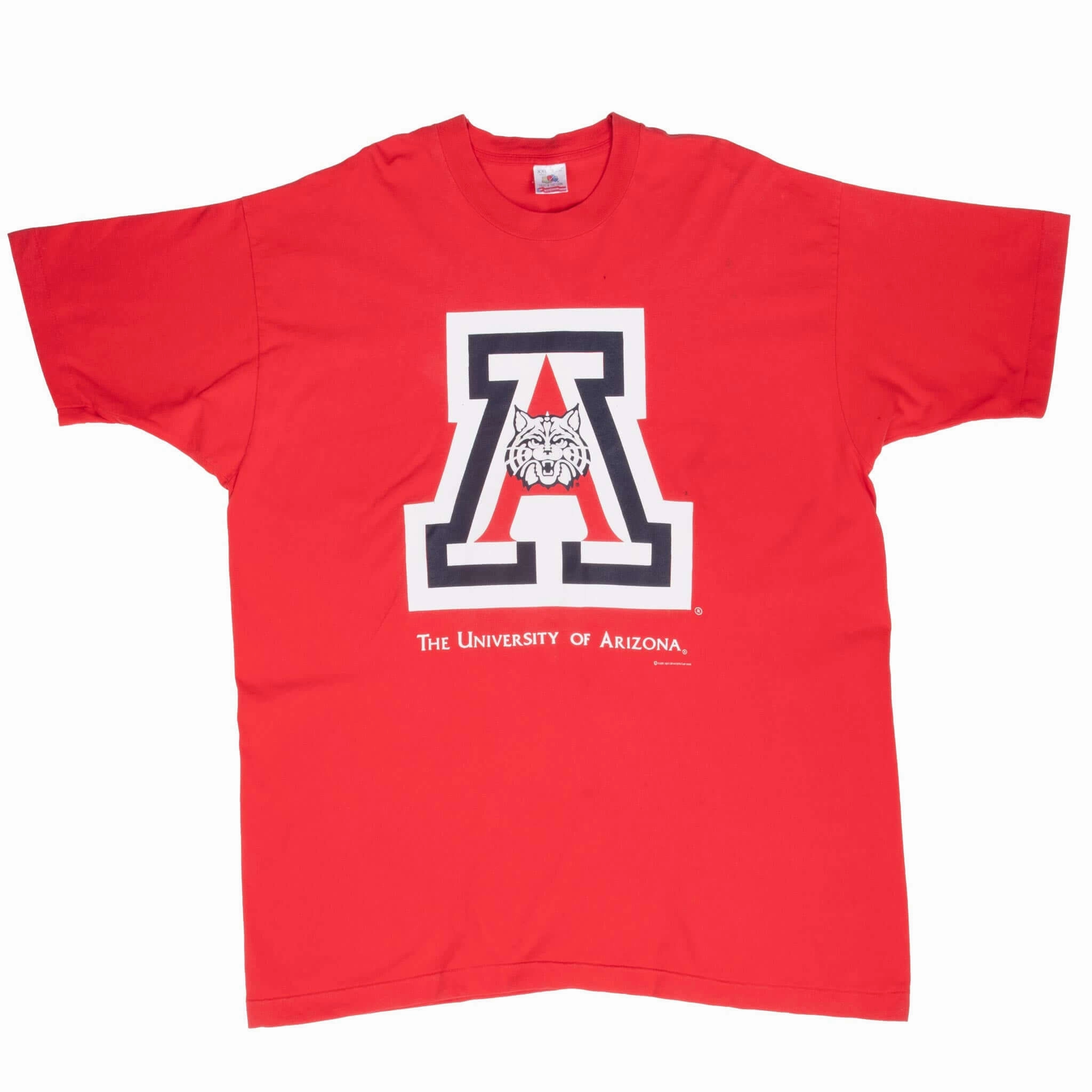 VINTAGE NCAA UNIVERSITY OF ARIZONA 1990S TEE SHIRT 2XL MADE IN USA