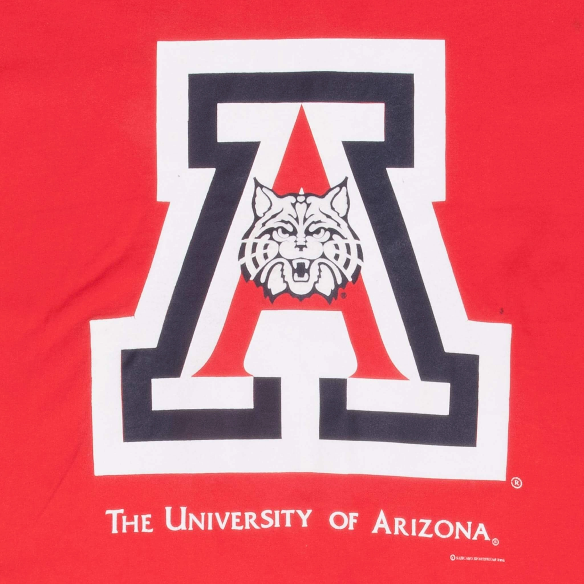 VINTAGE NCAA UNIVERSITY OF ARIZONA 1990S TEE SHIRT 2XL MADE IN USA