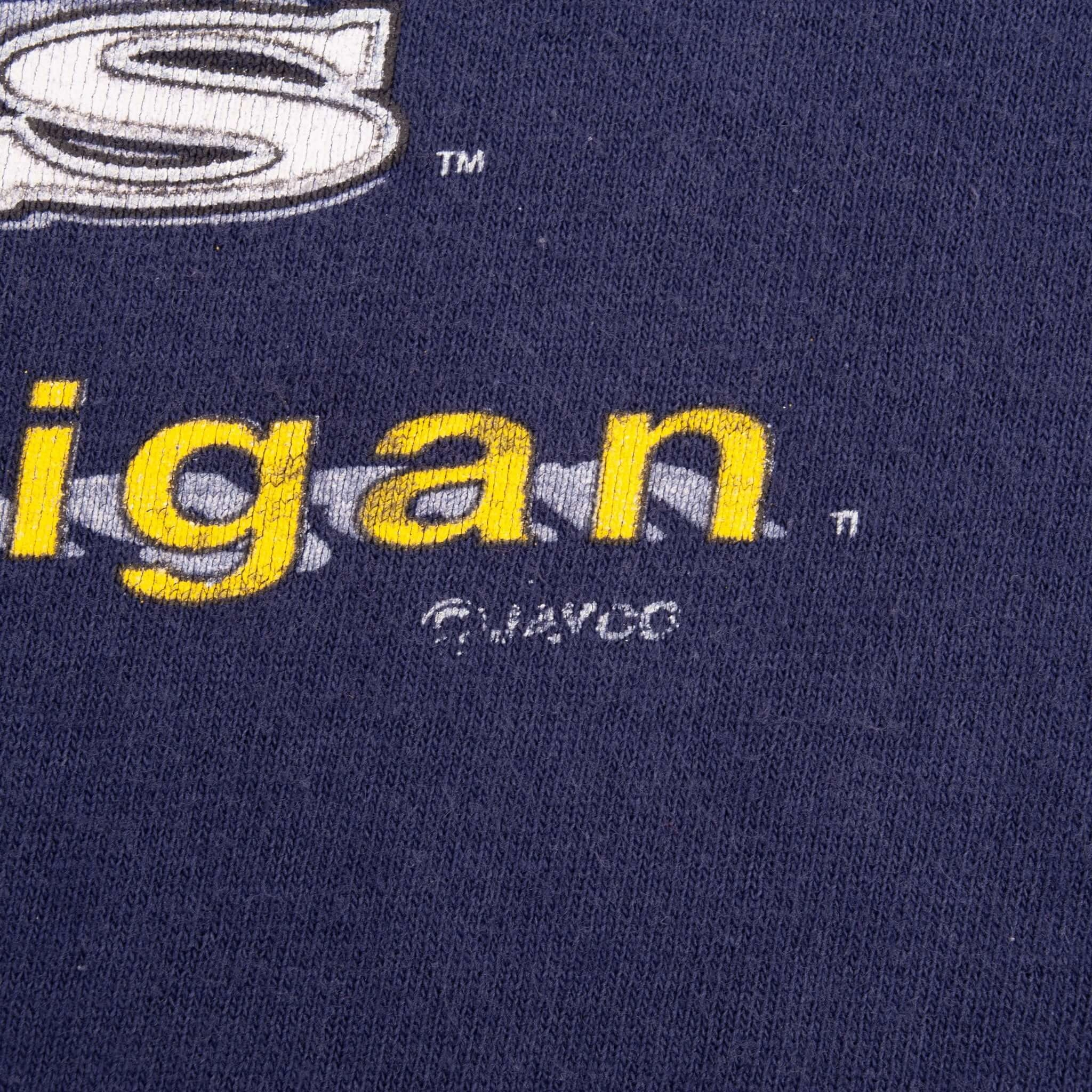 VINTAGE NCAA UNIVERSITY OF MICHIGAN WOLVERINES TEE SHIRT 1990S XL MADE IN USA