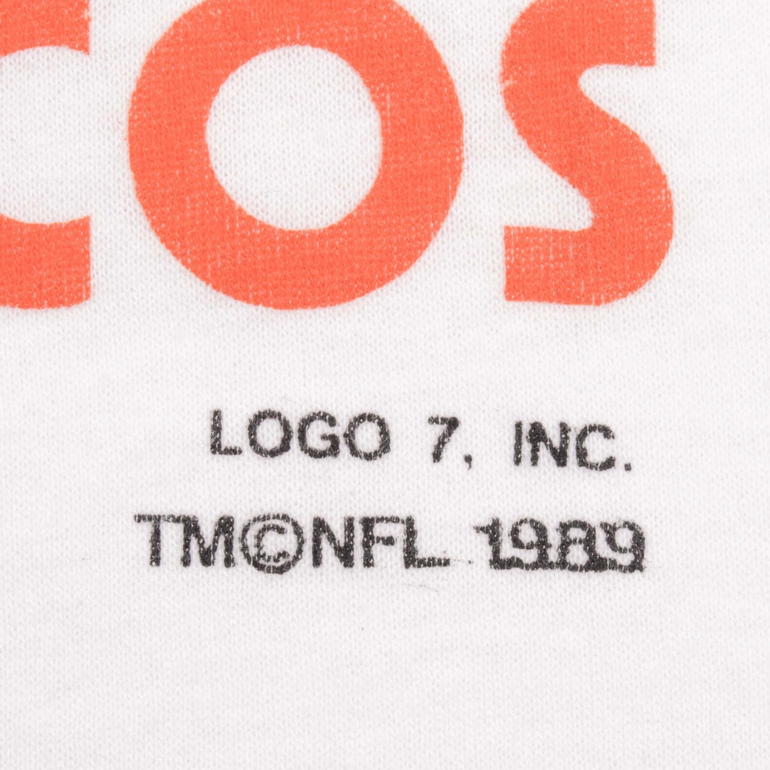 VINTAGE NFL 49ERS VS BRONCOS SUPERBOWL XXIV 1990 TEE SHIRT MEDIUM MADE IN USA