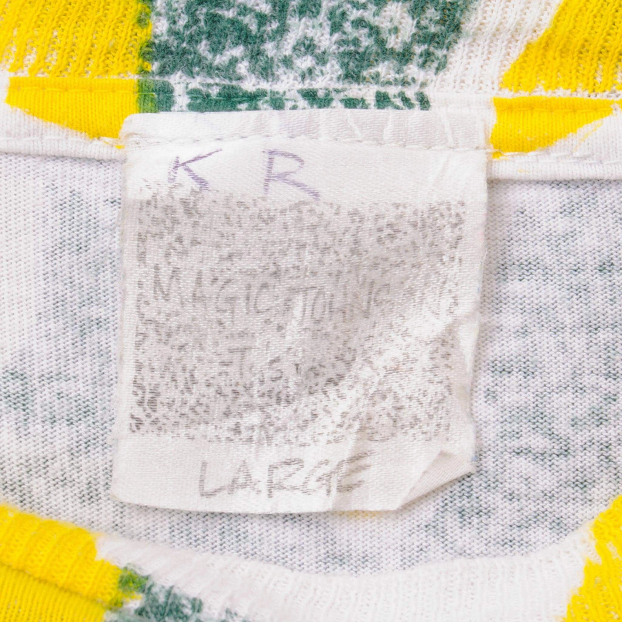VINTAGE NFL ALL OVER PRINT GREEN BAY PACKERS TEE SHIRT 1990S SIZE LARGE