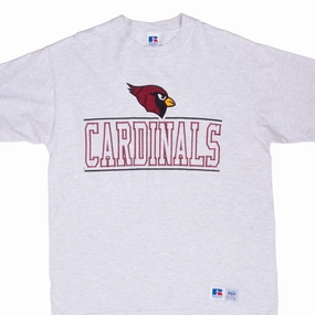 VINTAGE NFL ARIZONA CARDINALS 1990S GREY TEE SHIRT LARGE MADE IN USA