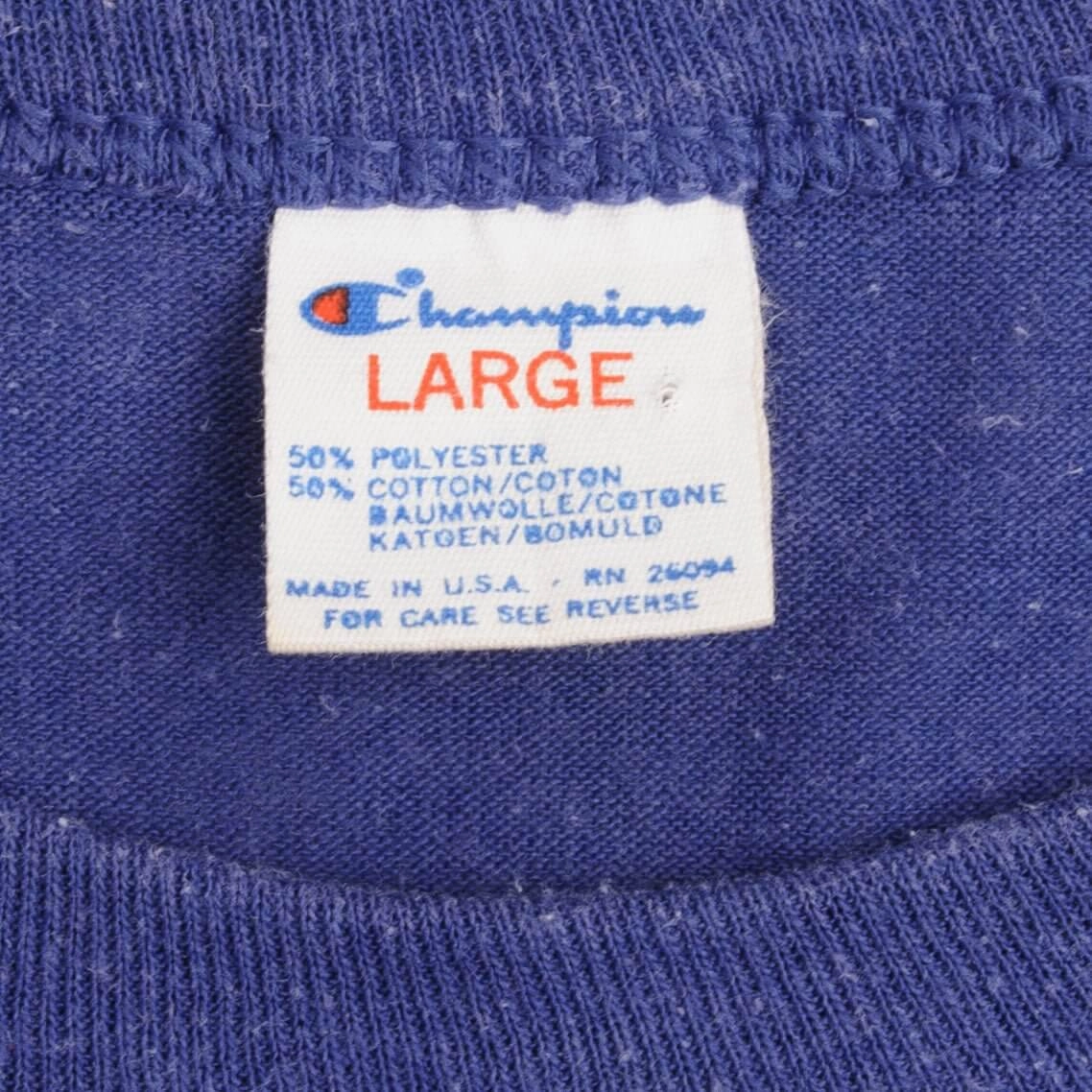 VINTAGE NFL BUFFALO BILLS 1980S CHAMPION TEE SHIRT SIZE MEDIUM MADE IN USA