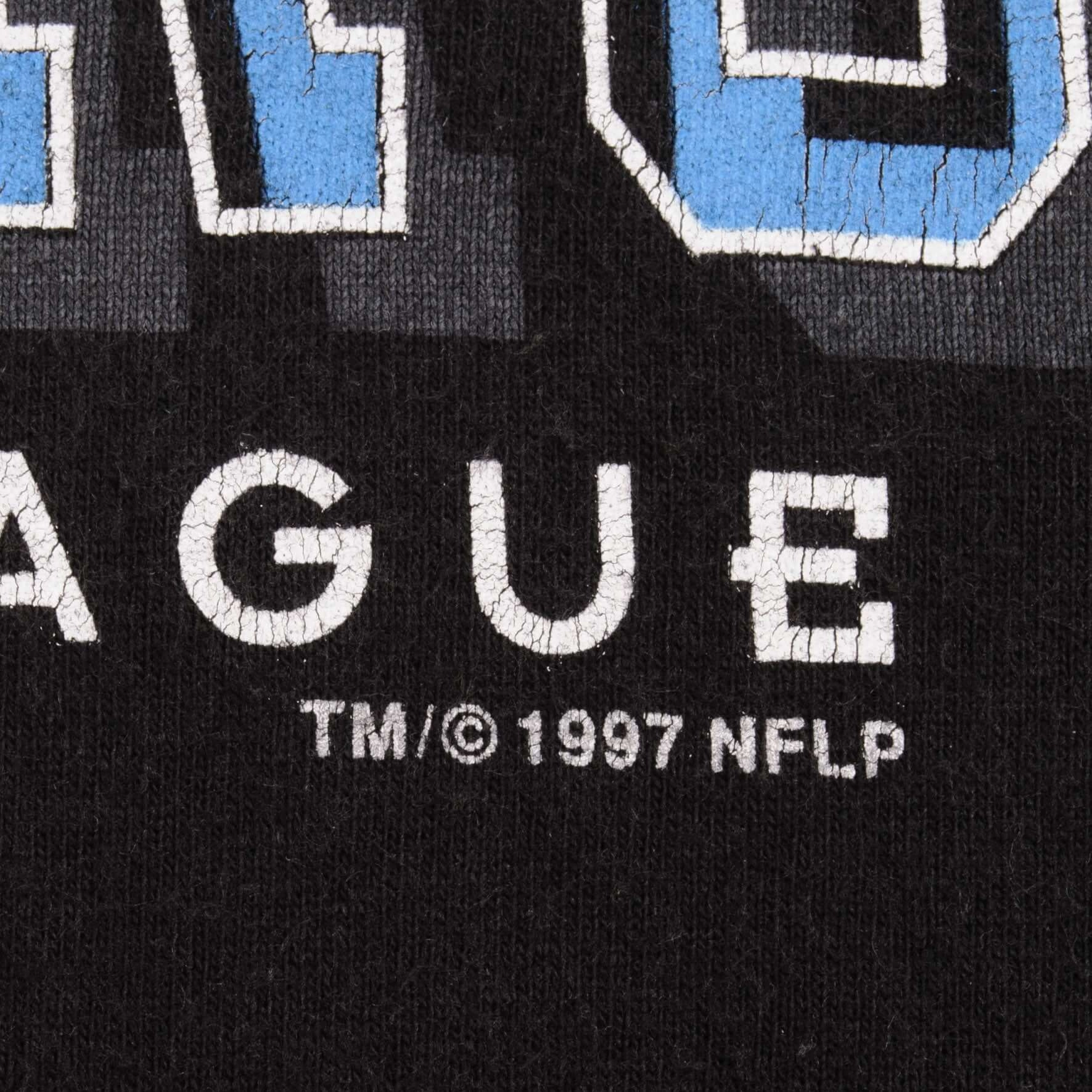 VINTAGE NFL CAROLINA PANTHERS TEE SHIRT 1997 SIZE XL MADE IN USA