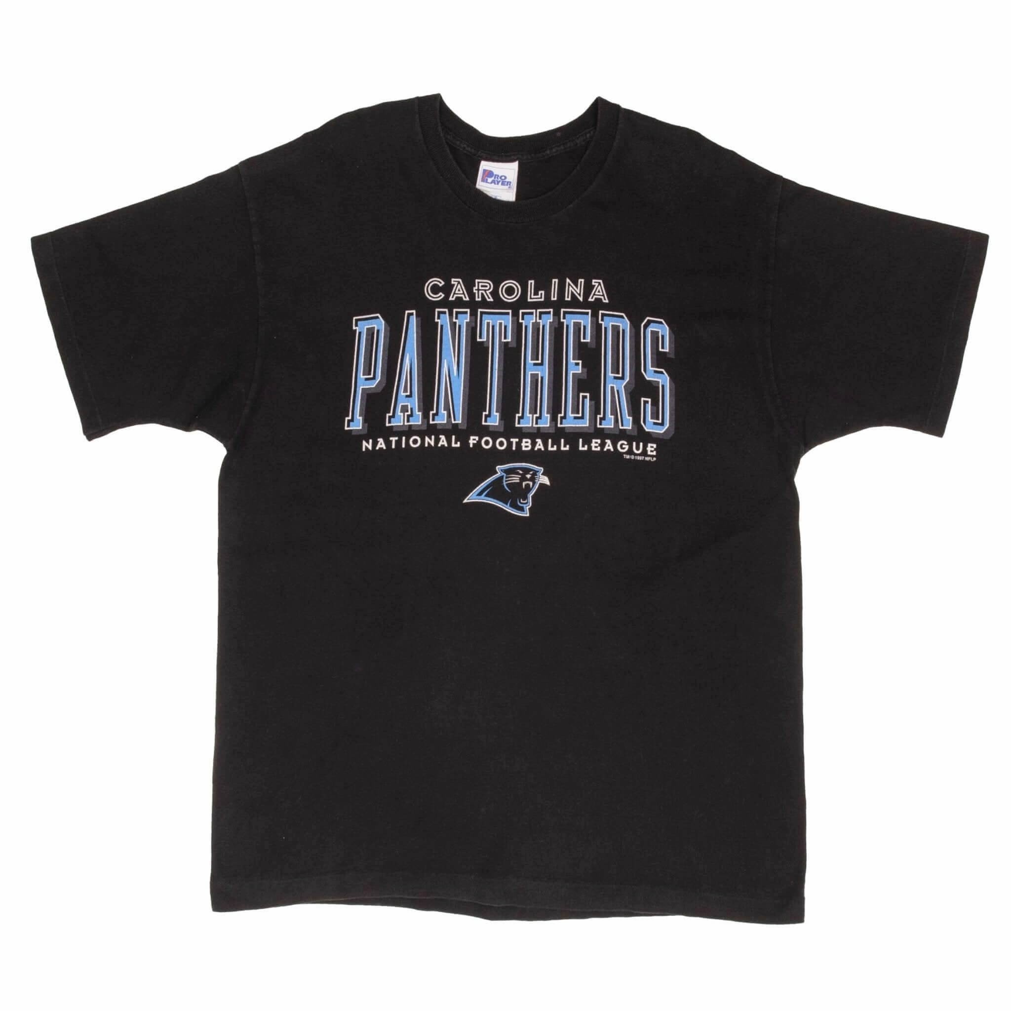 VINTAGE NFL CAROLINA PANTHERS TEE SHIRT 1997 SIZE XL MADE IN USA