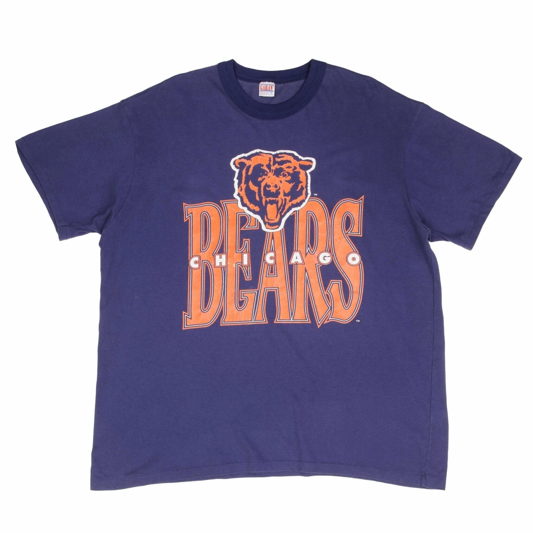 VINTAGE NFL CHICAGO BEARS 1990S TEE SHIRT SIZE 2XL MADE IN USA