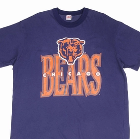VINTAGE NFL CHICAGO BEARS 1990S TEE SHIRT SIZE 2XL MADE IN USA