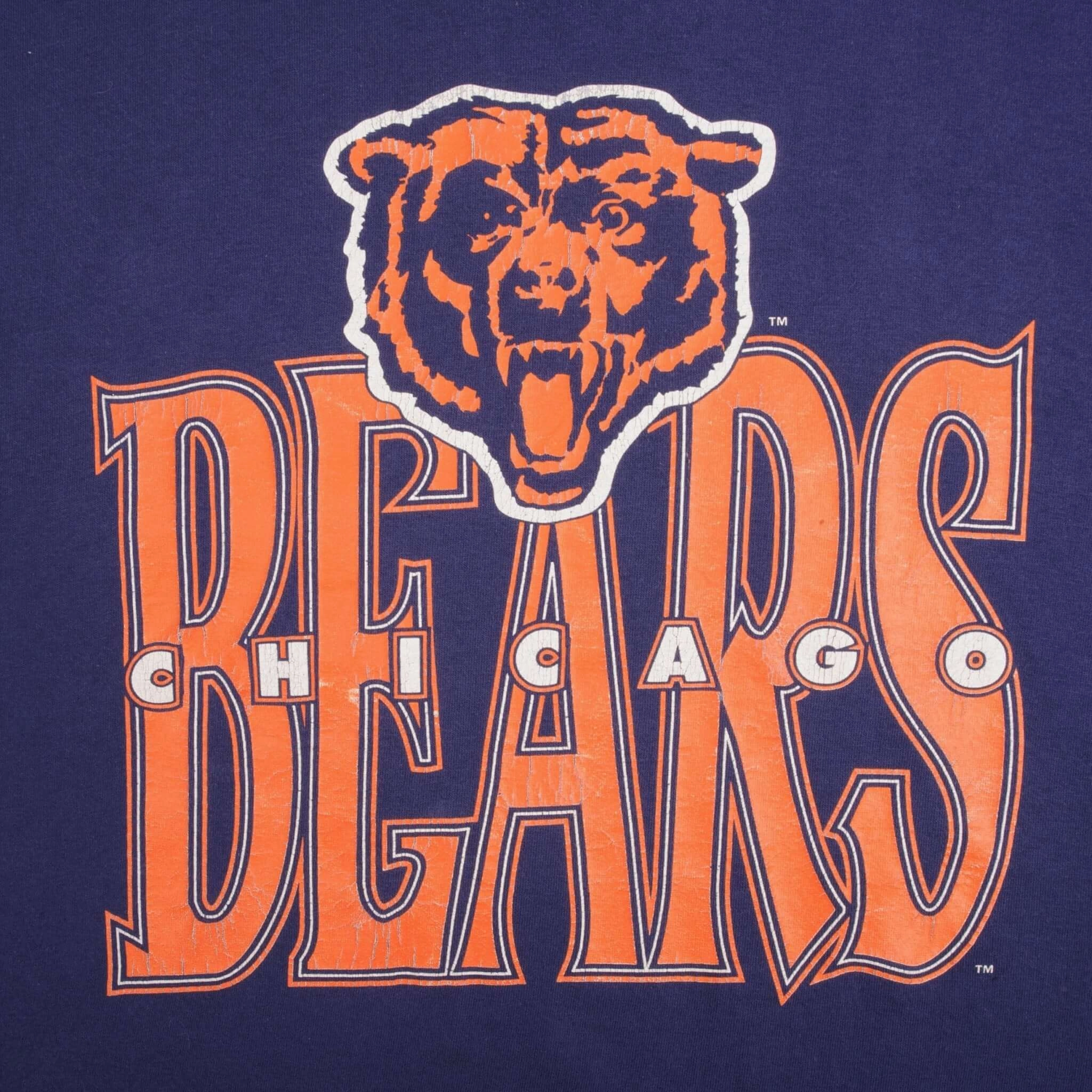 VINTAGE NFL CHICAGO BEARS 1990S TEE SHIRT SIZE 2XL MADE IN USA