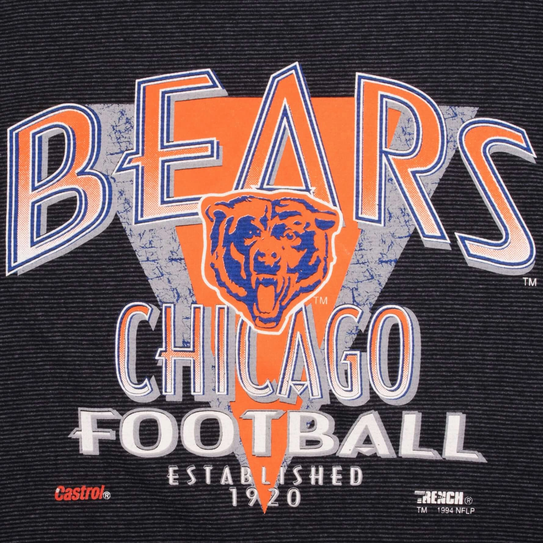 VINTAGE NFL CHICAGO BEARS 1994 TEE SHIRT SIZE LARGE MADE IN USA