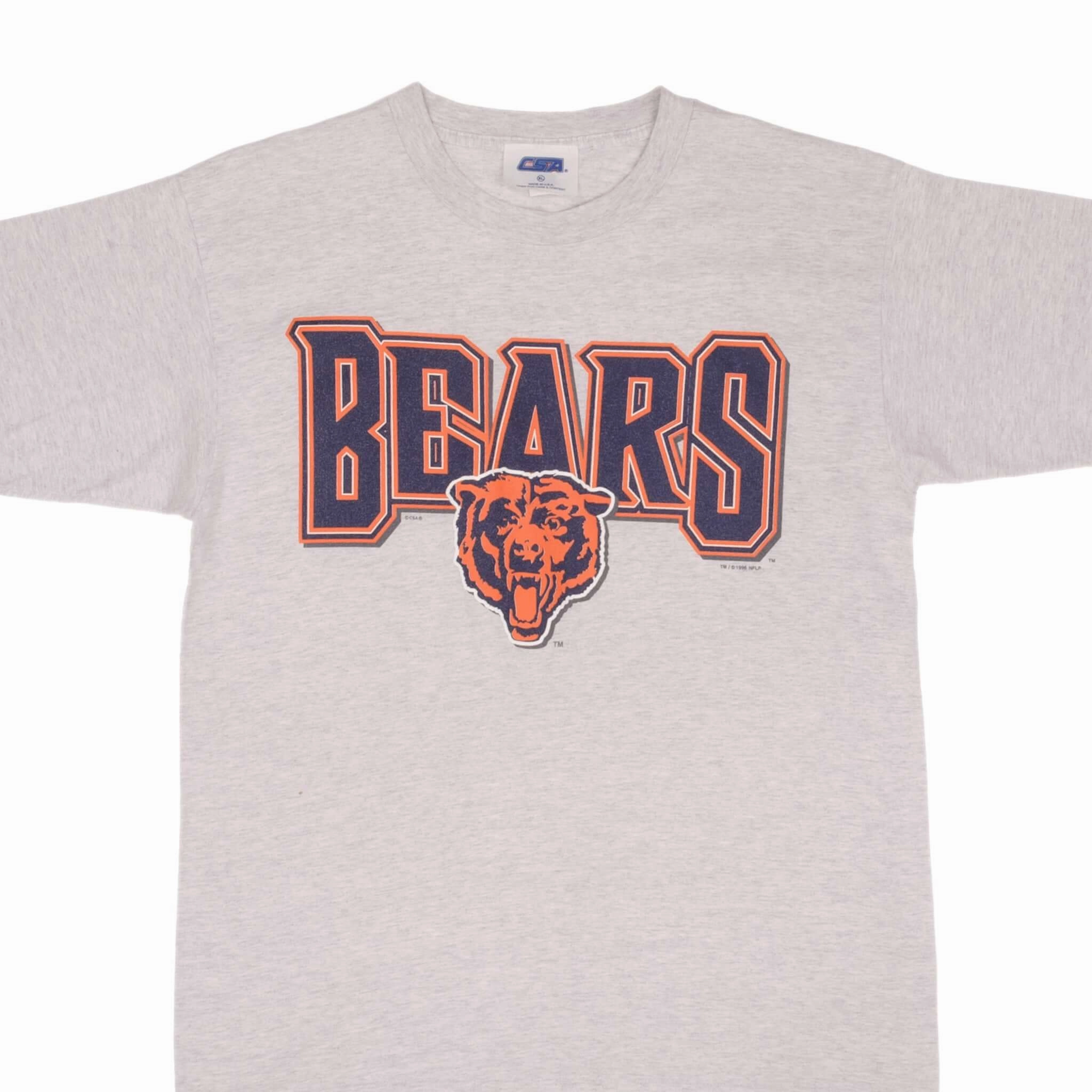 VINTAGE NFL CHICAGO BEARS 1996 TEE SHIRT SIZE LARGE MADE IN USA