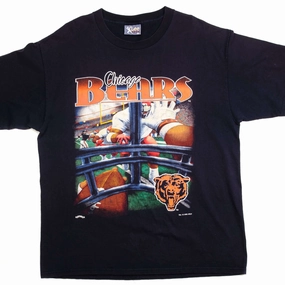 VINTAGE NFL CHICAGO BEARS TEE SHIRT 1995 SIZE XL MADE IN USA