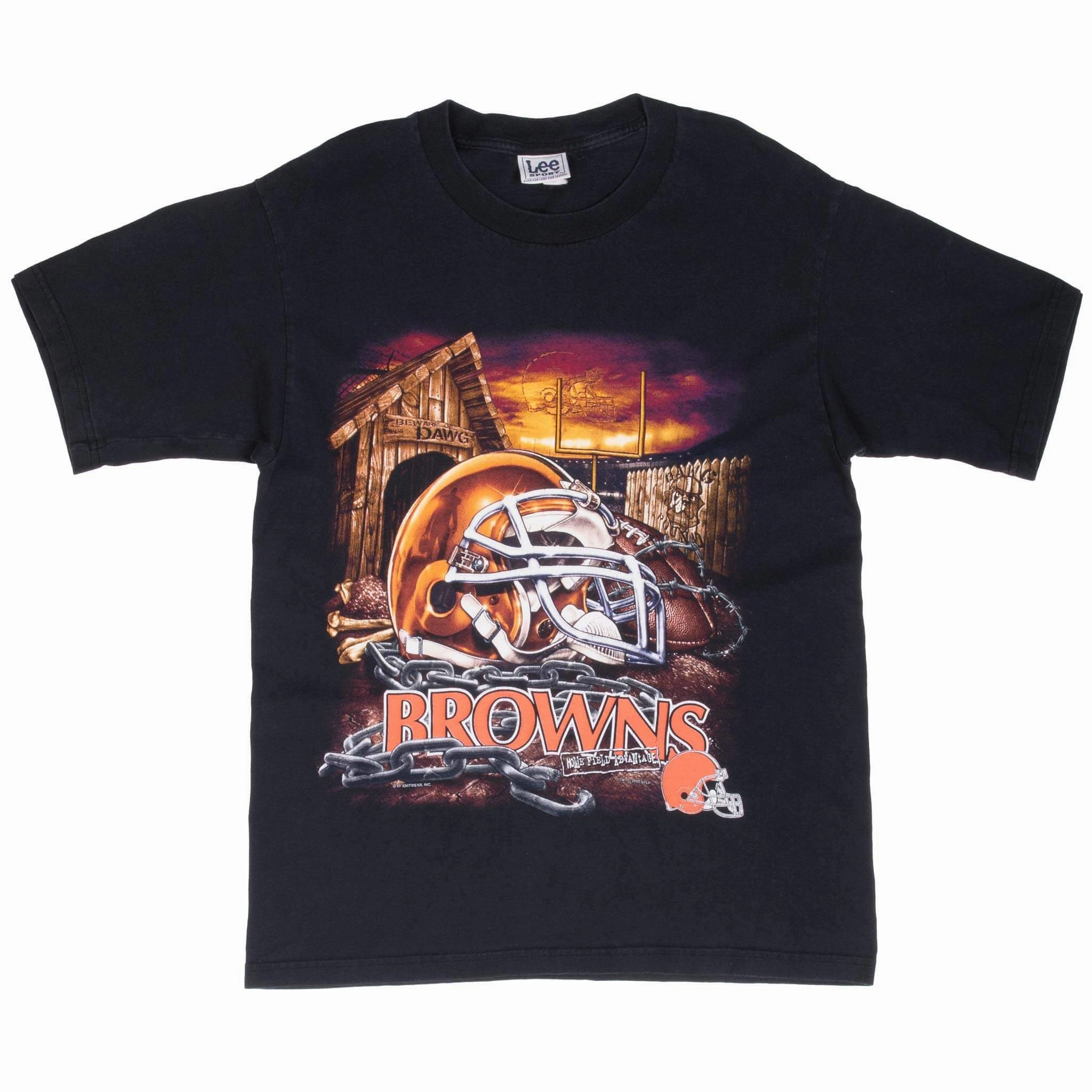 VINTAGE NFL CLEVELAND BROWNS TEE SHIRT 2000S MEDIUM