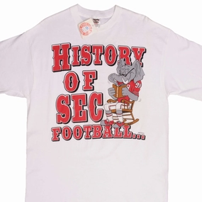 VINTAGE NFL CRIMSON TIDE ALABAMA TEE SHIRT SIZE LARGE DEADSTOCK 1990s
