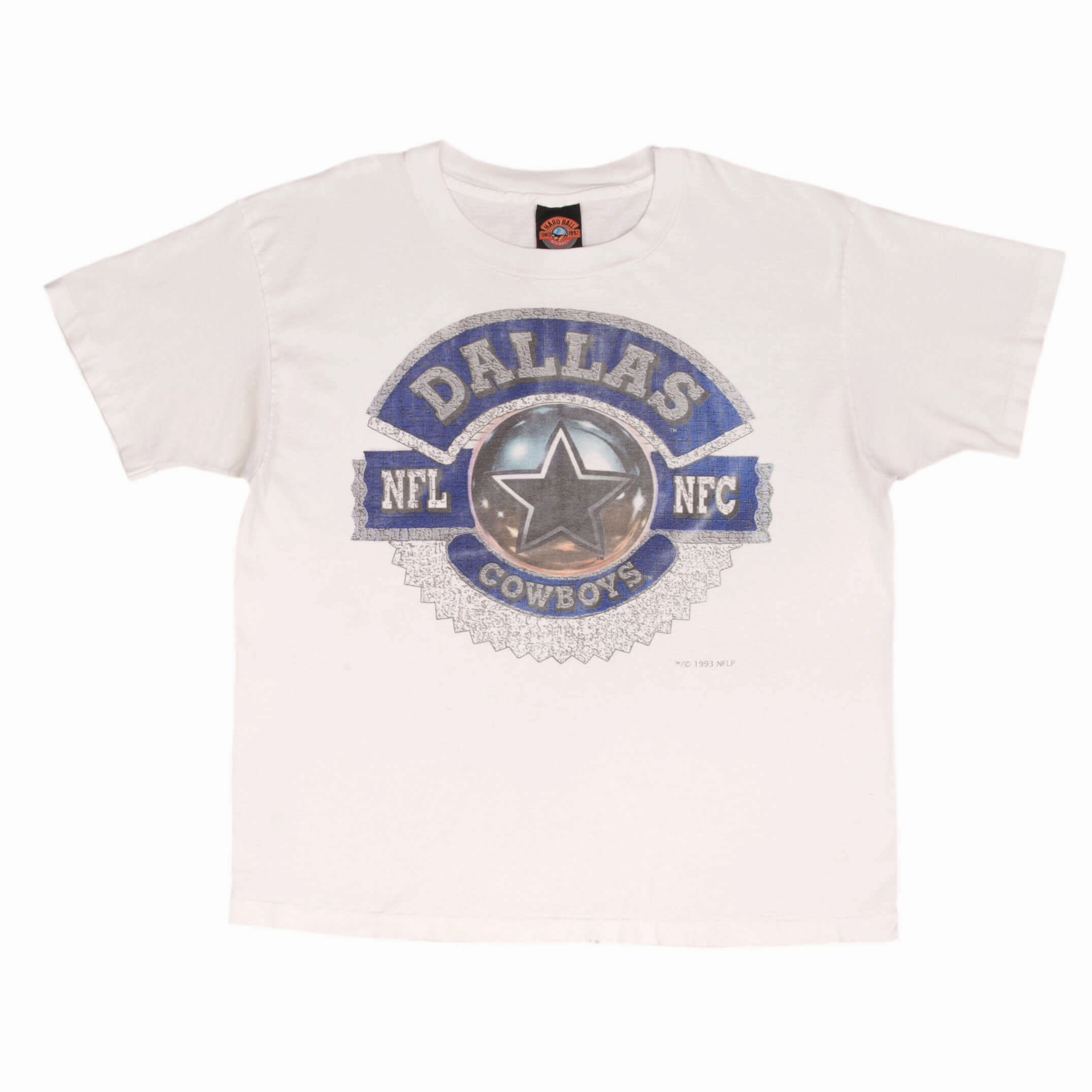 VINTAGE NFL DALLAS COWBOYS 1993 TEE SHIRT SIZE LARGE MADE IN USA