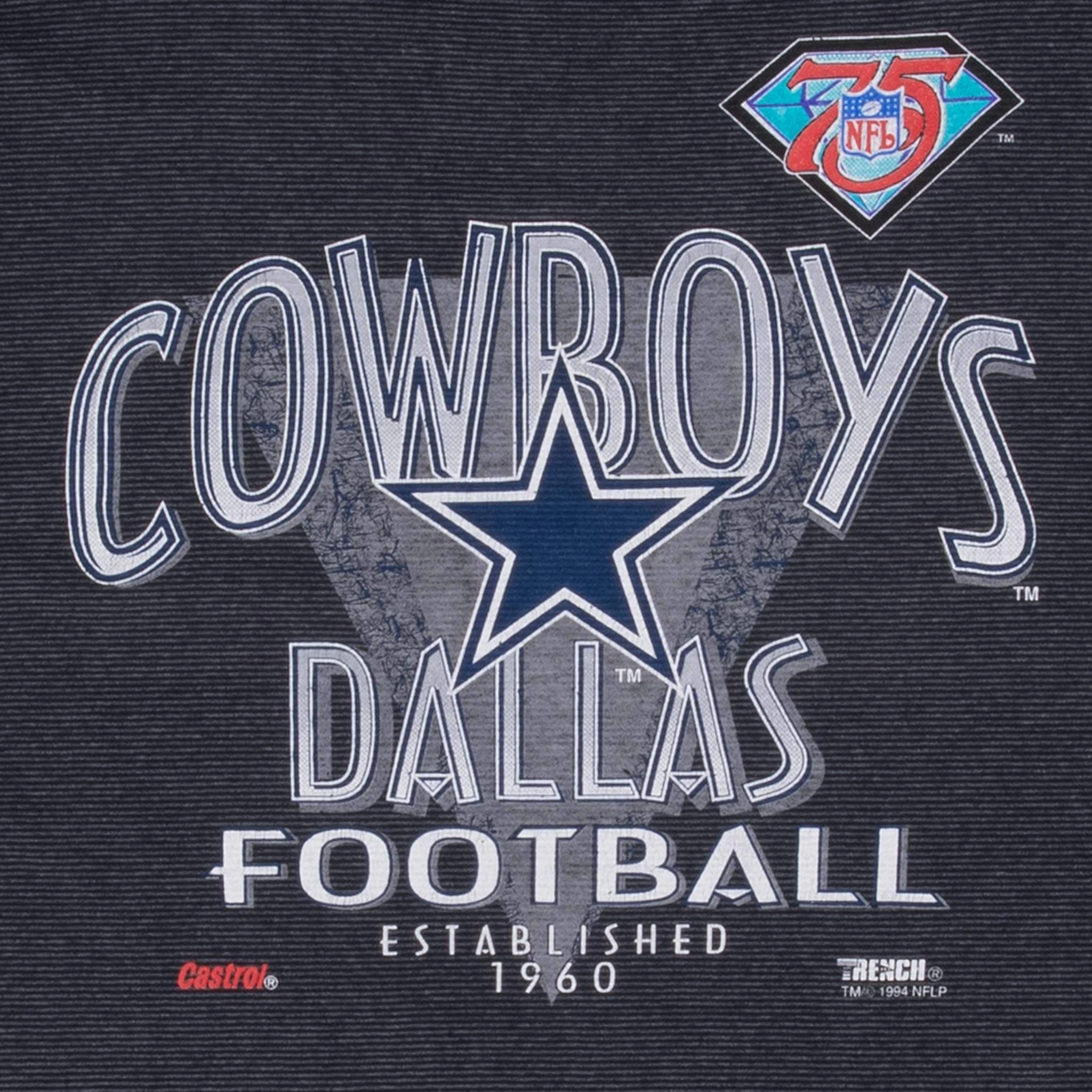 VINTAGE NFL DALLAS COWBOYS 1994 TEE SHIRT SIZE LARGE MADE IN USA