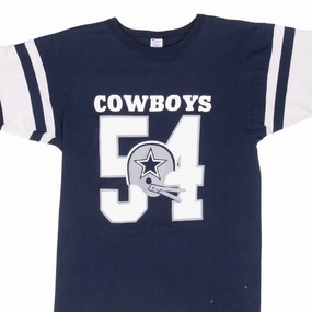 VINTAGE NFL DALLAS COWBOYS CHAMPION  TEE SHIRT EARLY 1980S MEDIUM MADE IN USA