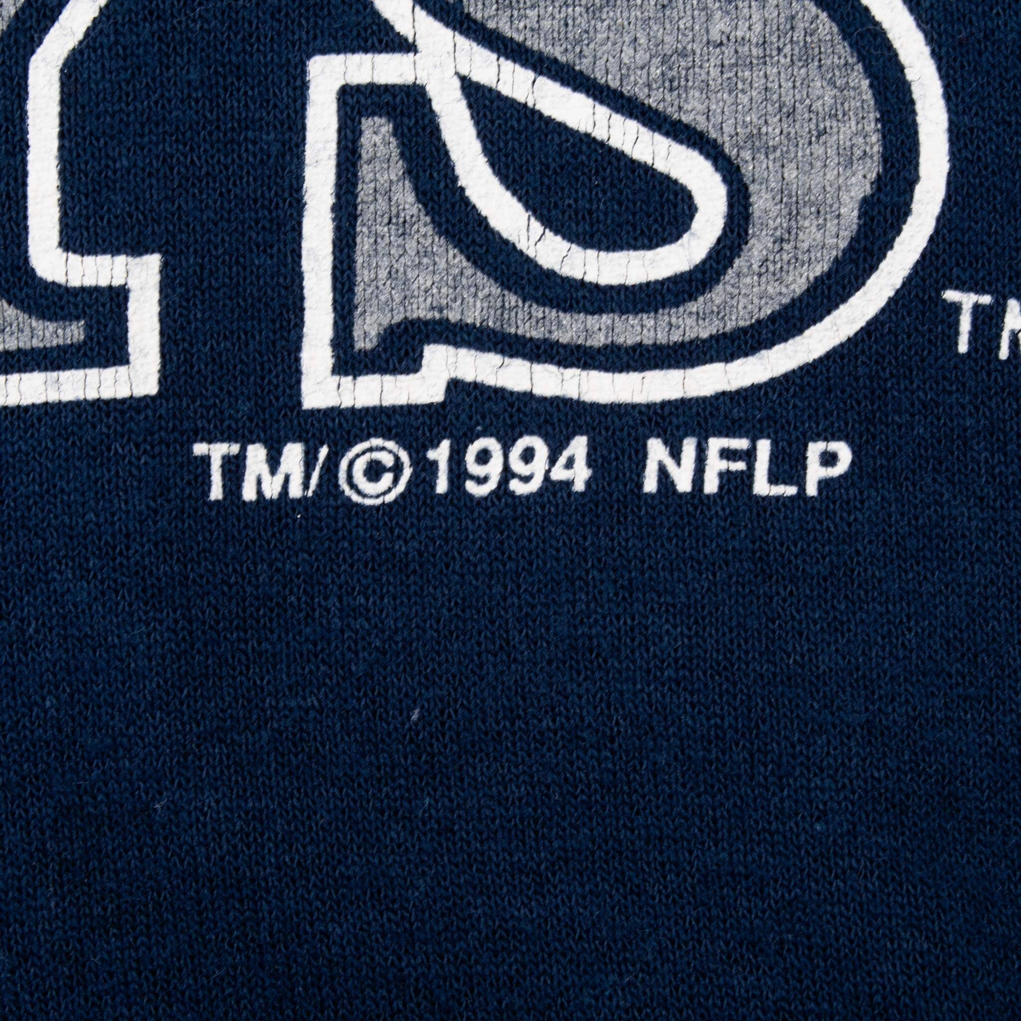 VINTAGE NFL DALLAS COWBOYS SUPER BOWL CHAMPIONS 1994 TEE SHIRT LARGE MADE USA