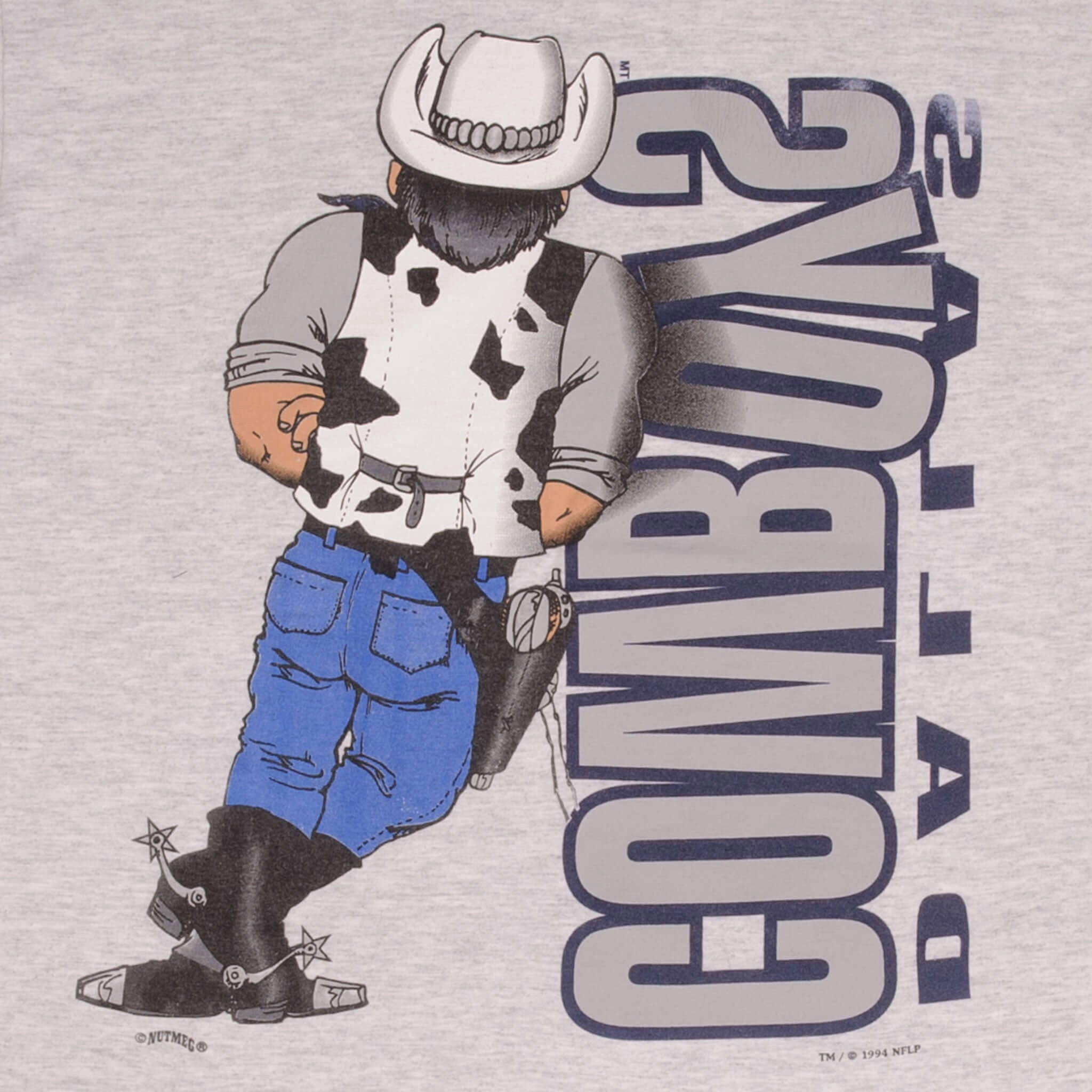 VINTAGE NFL DALLAS COWBOYS TEE SHIRT 1994 SIZE LARGE MADE IN USA