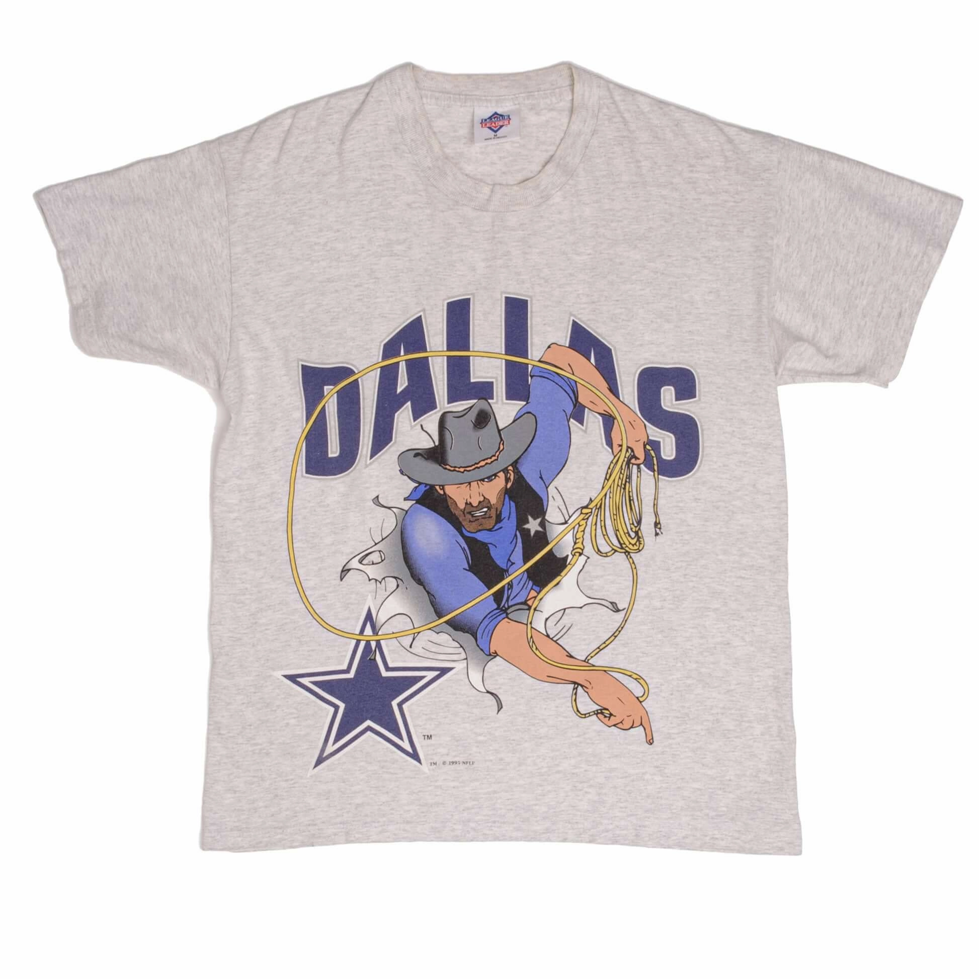VINTAGE NFL DALLAS COWBOYS TEE SHIRT 1995 MEDIUM