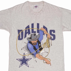 VINTAGE NFL DALLAS COWBOYS TEE SHIRT 1995 MEDIUM