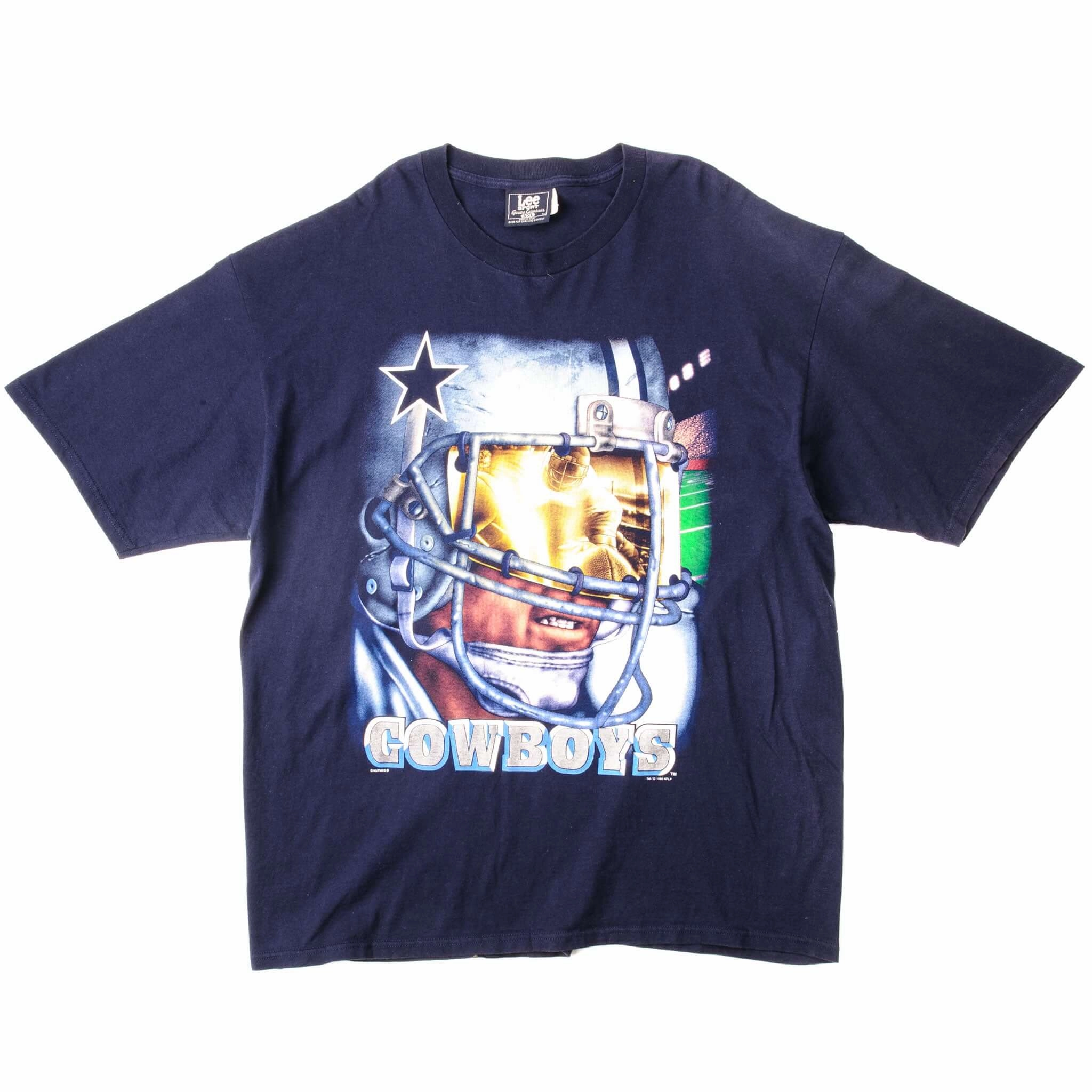 VINTAGE NFL DALLAS COWBOYS TEE SHIRT 1996 SIZE 2XL MADE IN USA