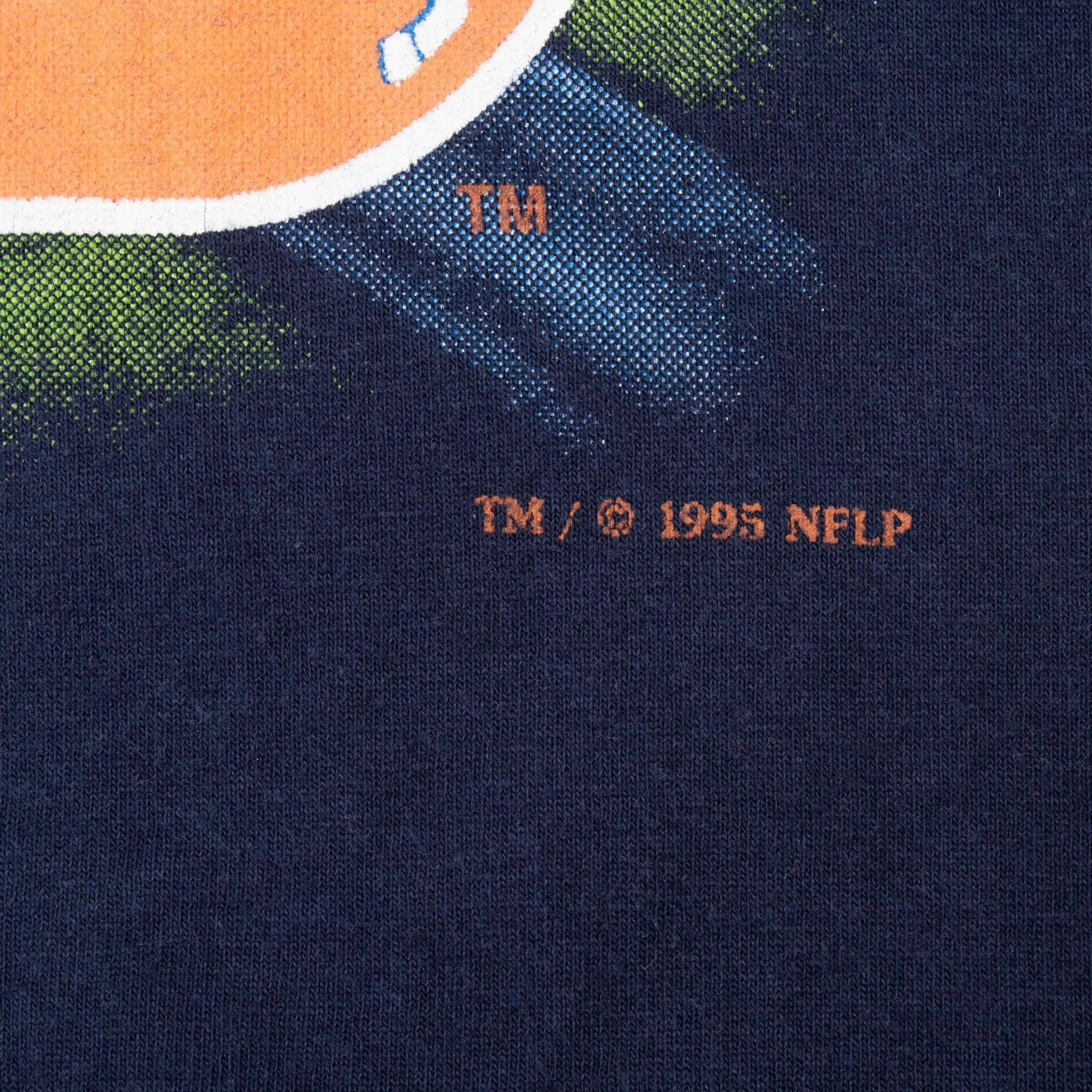VINTAGE NFL DENVER BRONCOS 1995 TEE SHIRT LARGE