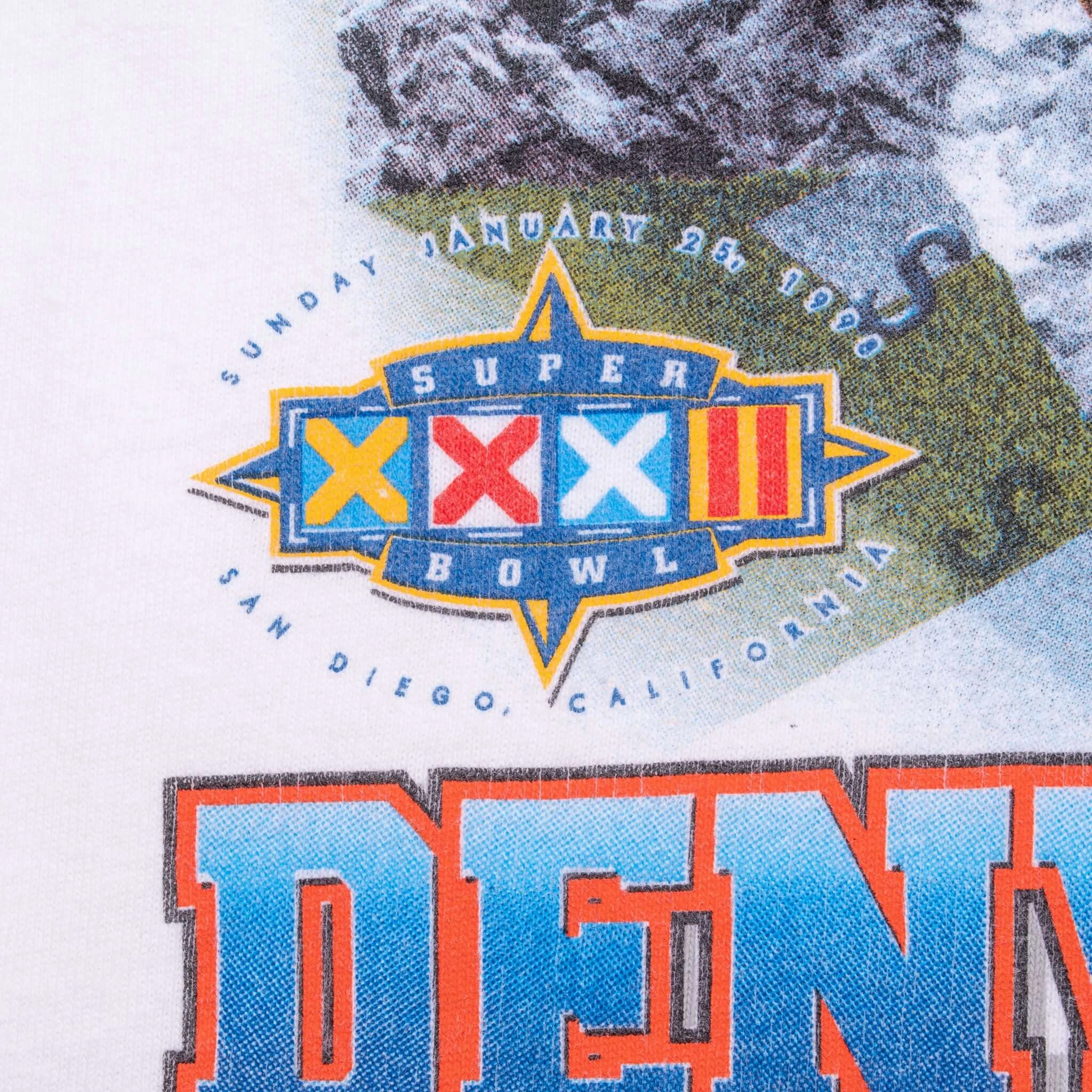 VINTAGE NFL DENVER BRONCOS AFC CHAMPIONS 1997 TEE SHIRT XL MADE IN USA