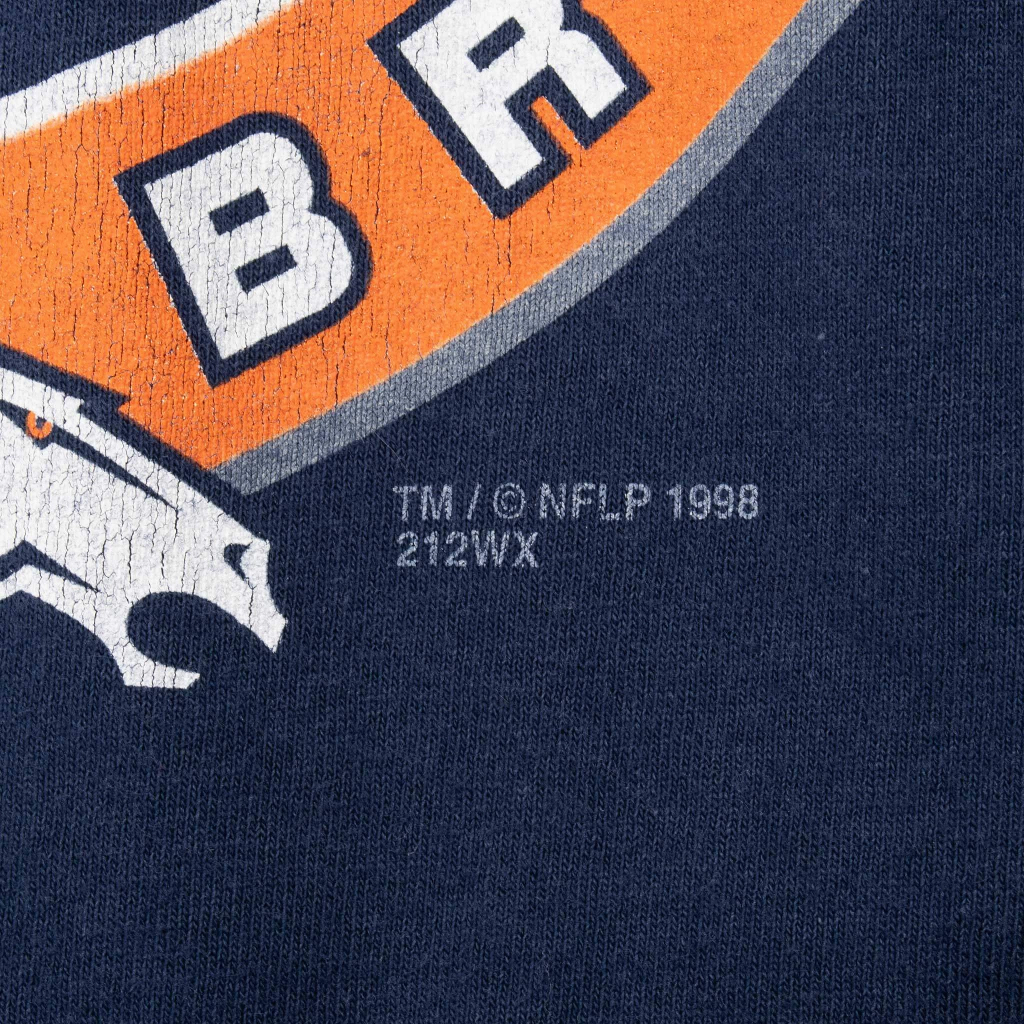 VINTAGE NFL DENVER BRONCOS SUPER BOWL XXXIII CHAMPIONS 1998 TEE SHIRT 2XL