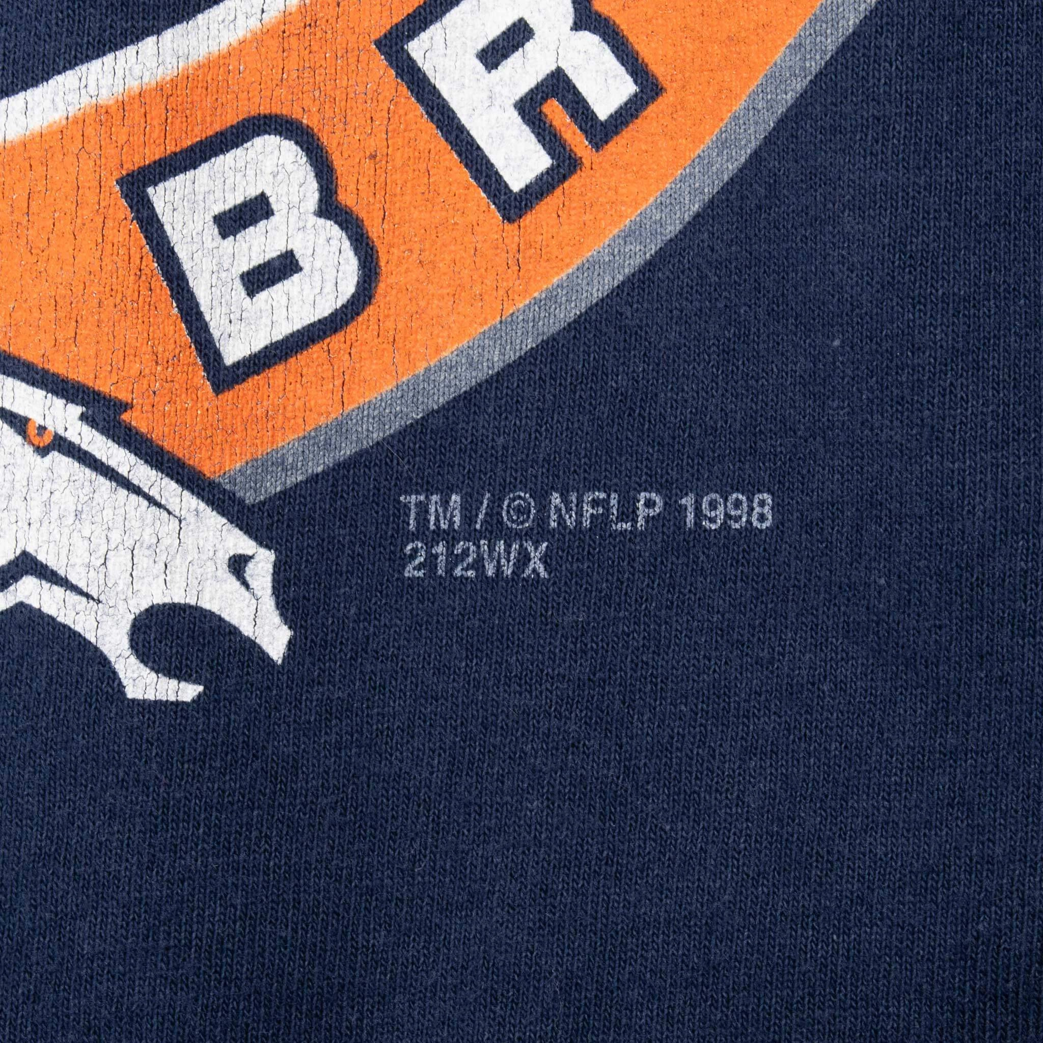 VINTAGE NFL DENVER BRONCOS SUPER BOWL XXXIII CHAMPIONS 1998 TEE SHIRT 2XL