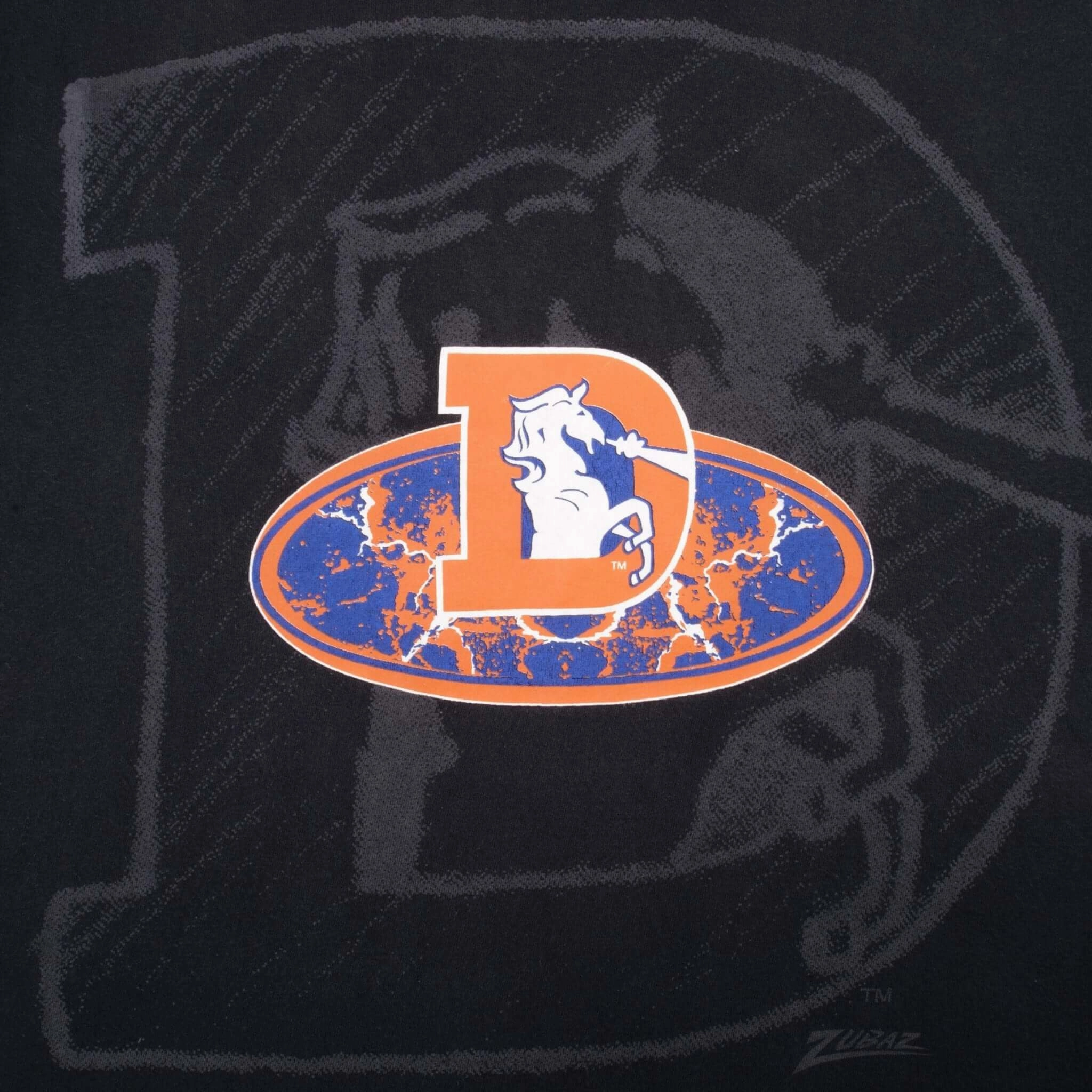 VINTAGE NFL DENVER BRONCOS TEE SHIRT 1990S SIZE LARGE MADE IN USA