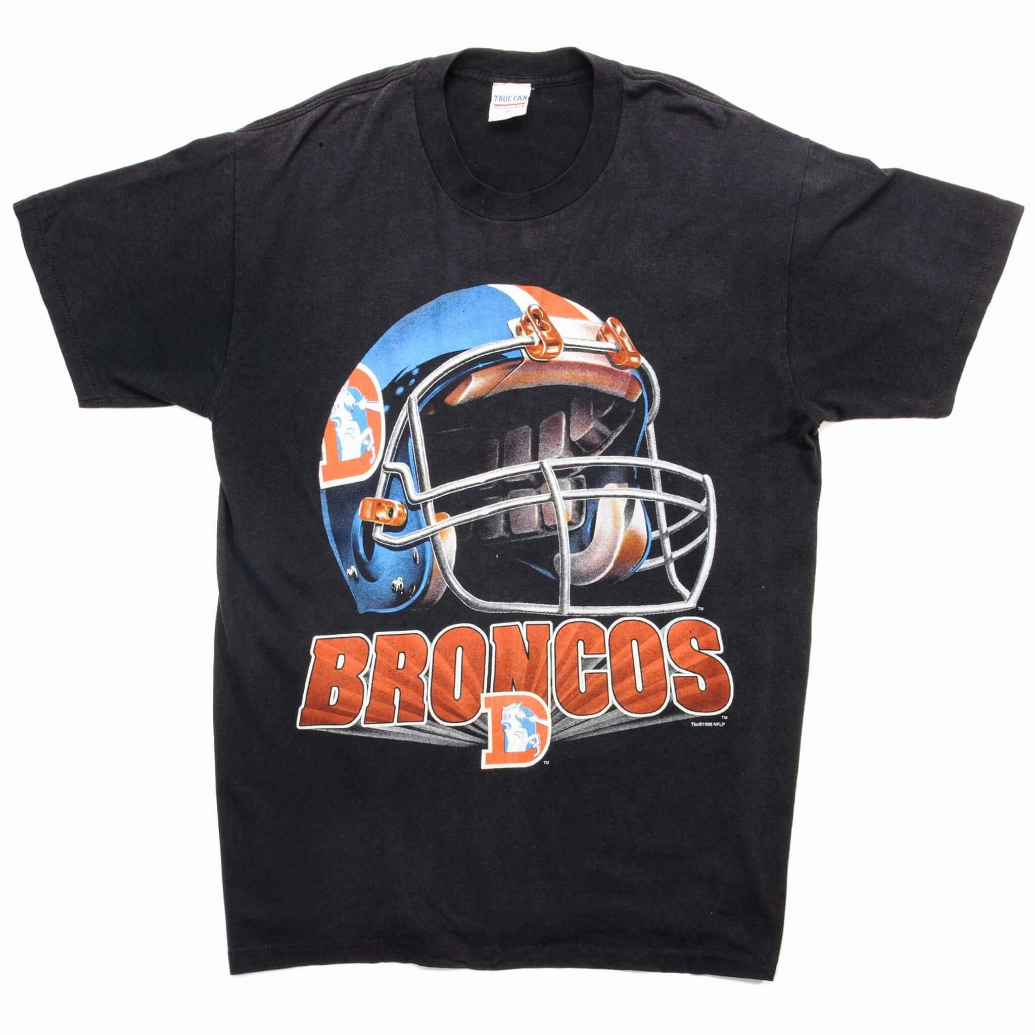 VINTAGE NFL DENVER BRONCOS TEE SHIRT 1996 SIZE MEDIUM