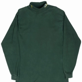 VINTAGE NFL GREEN BAY PACKERS 1990S TURTLE NECK LONG SLEEVE TEE SHIRT LARGE