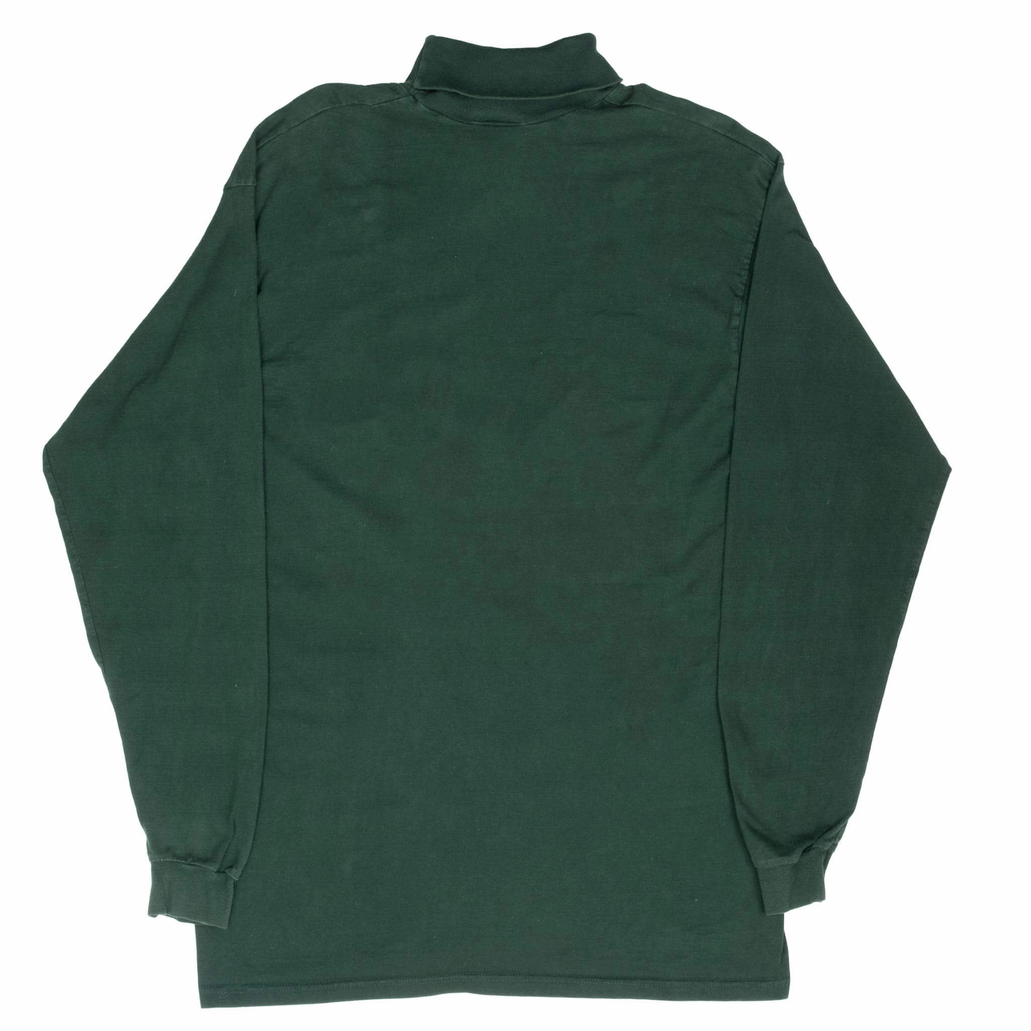 VINTAGE NFL GREEN BAY PACKERS 1990S TURTLE NECK LONG SLEEVE TEE SHIRT LARGE
