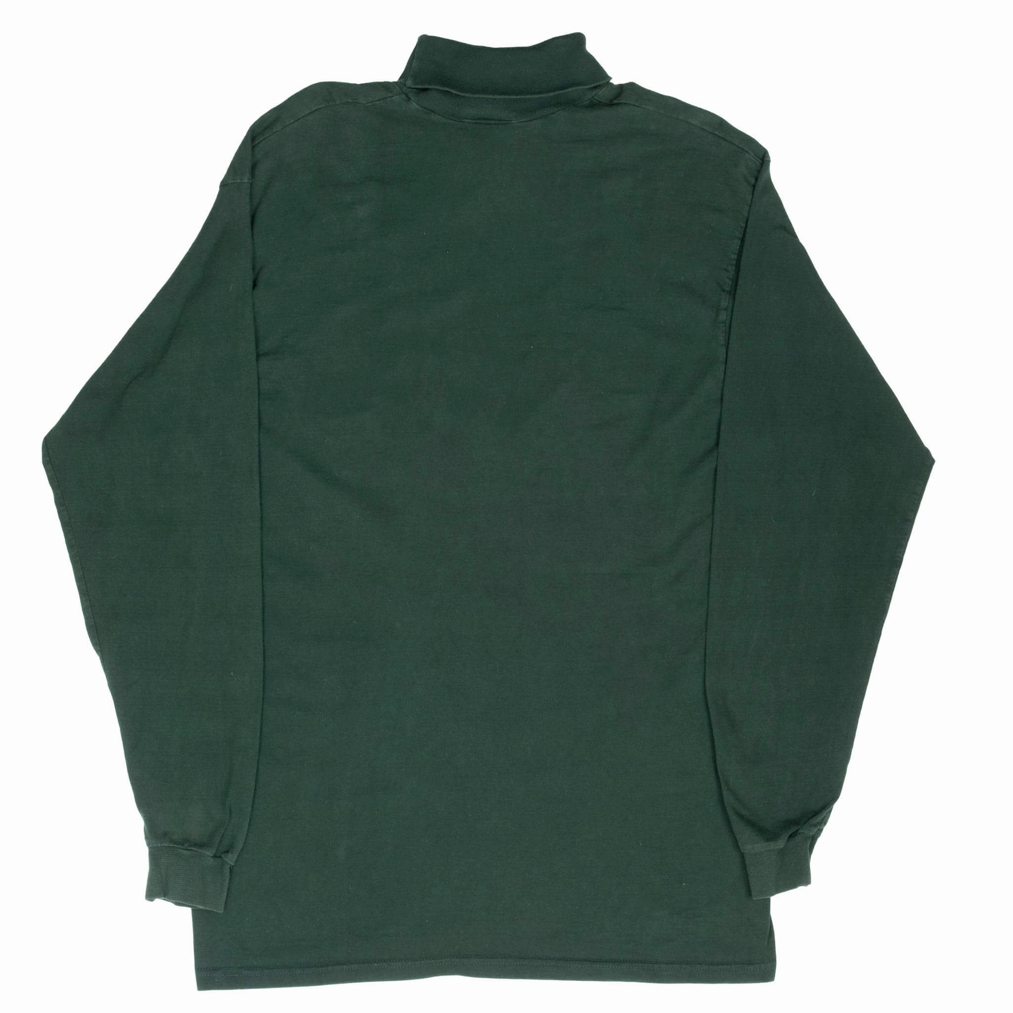 VINTAGE NFL GREEN BAY PACKERS 1990S TURTLE NECK LONG SLEEVE TEE SHIRT LARGE