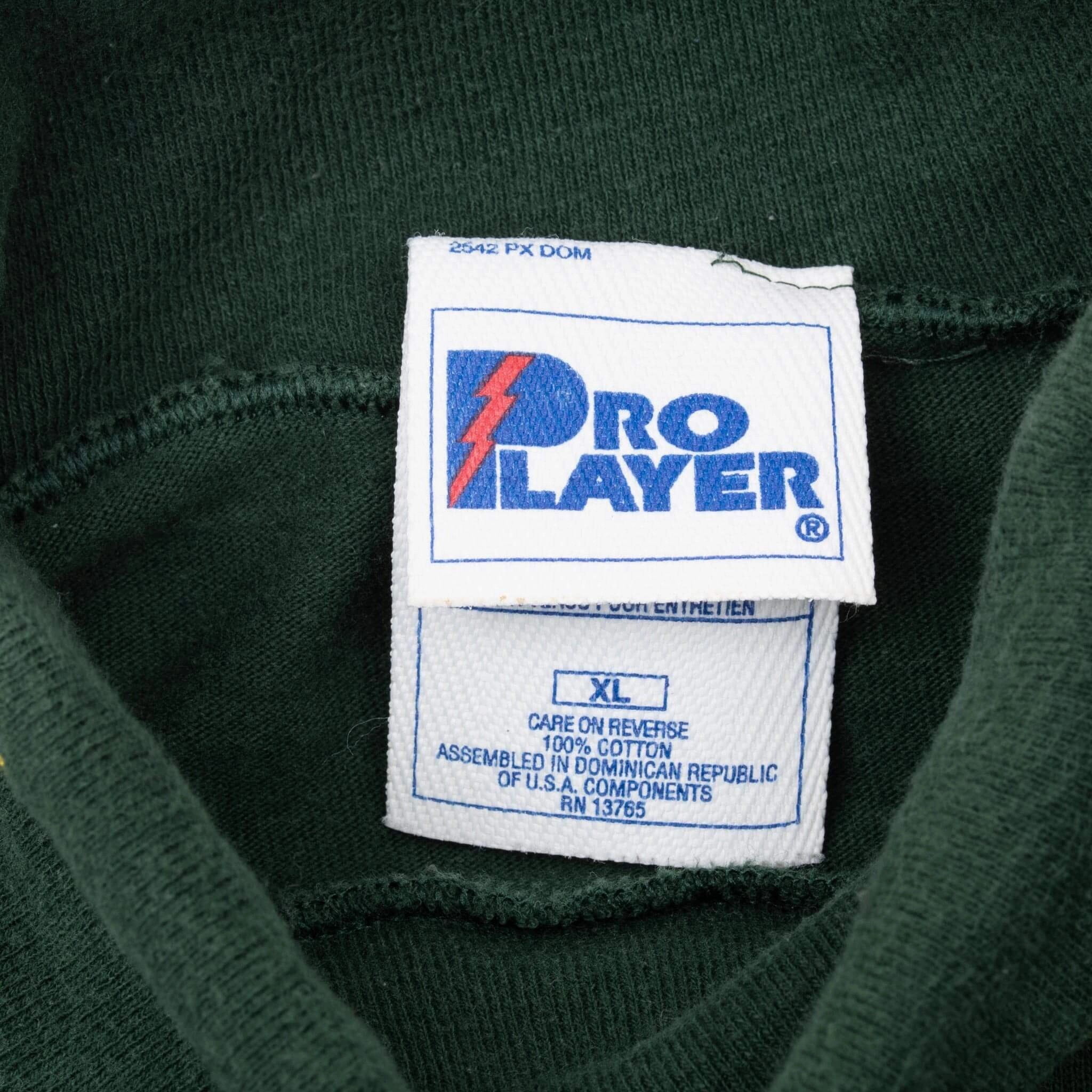 VINTAGE NFL GREEN BAY PACKERS 1990S TURTLE NECK LONG SLEEVE TEE SHIRT XL