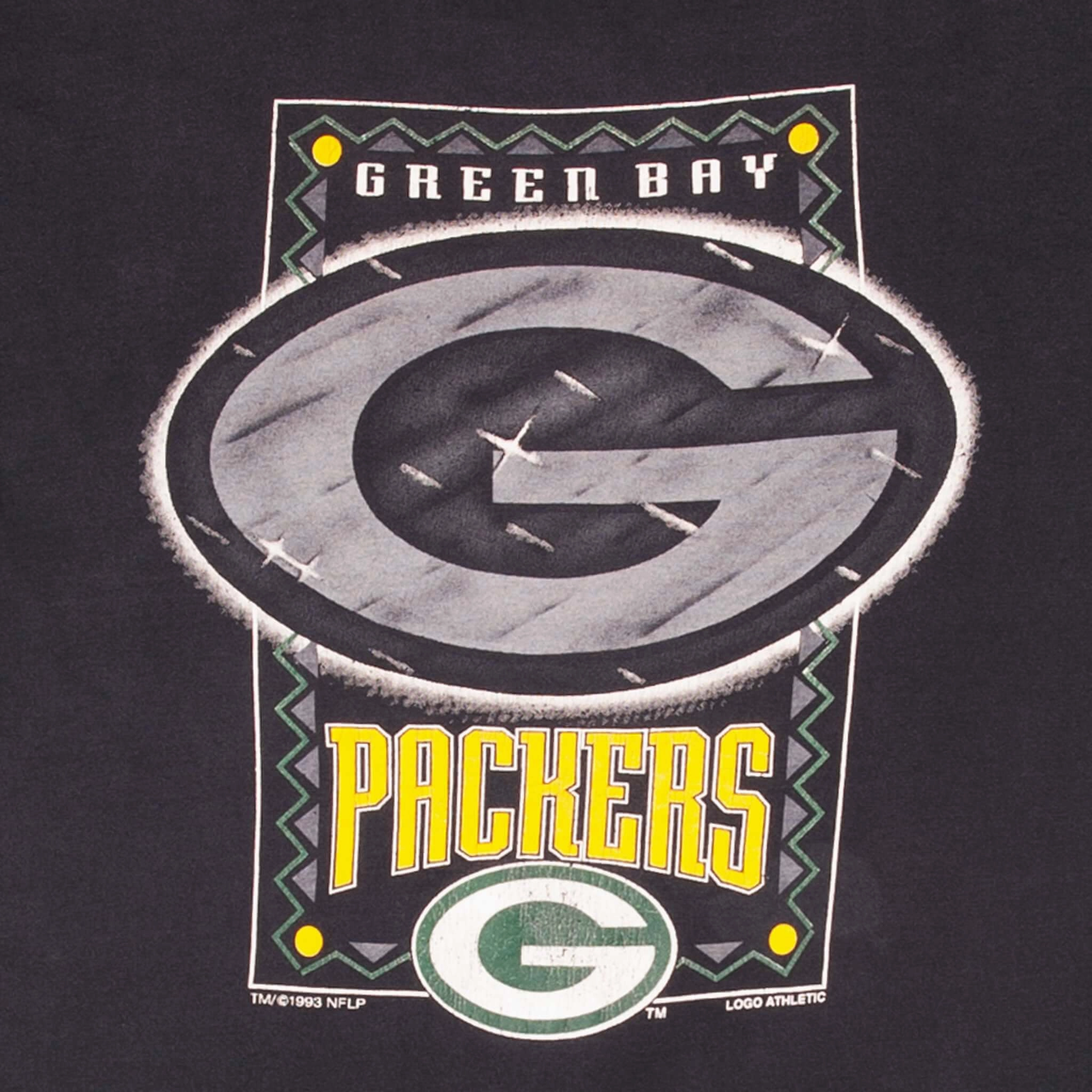VINTAGE NFL GREEN BAY PACKERS 1993 TEE SHIRT SIZE LARGE MADE IN USA