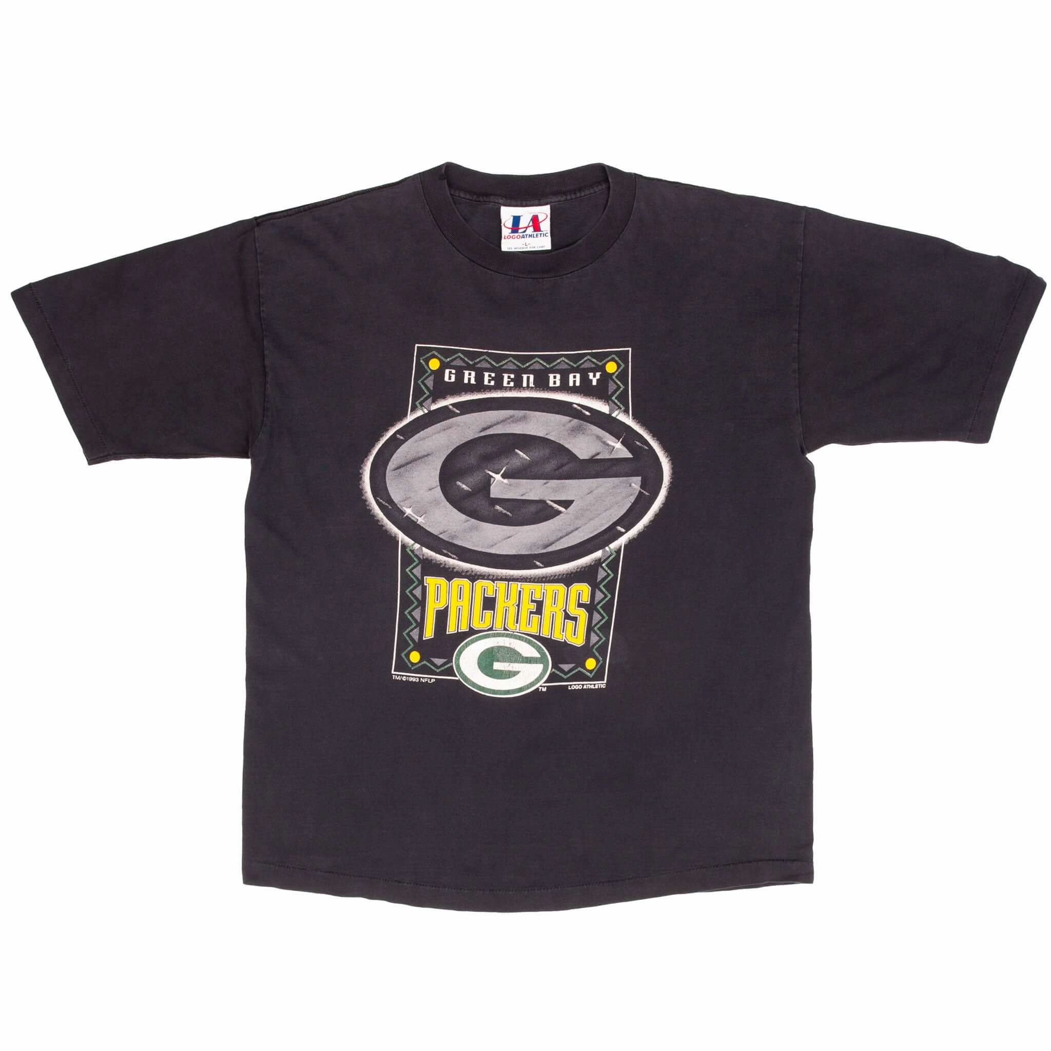 VINTAGE NFL GREEN BAY PACKERS 1993 TEE SHIRT SIZE LARGE MADE IN USA