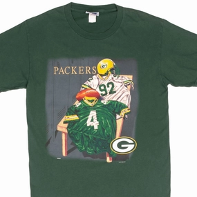 VINTAGE NFL GREEN BAY PACKERS 1998 TEE SHIRT SIZE LARGE