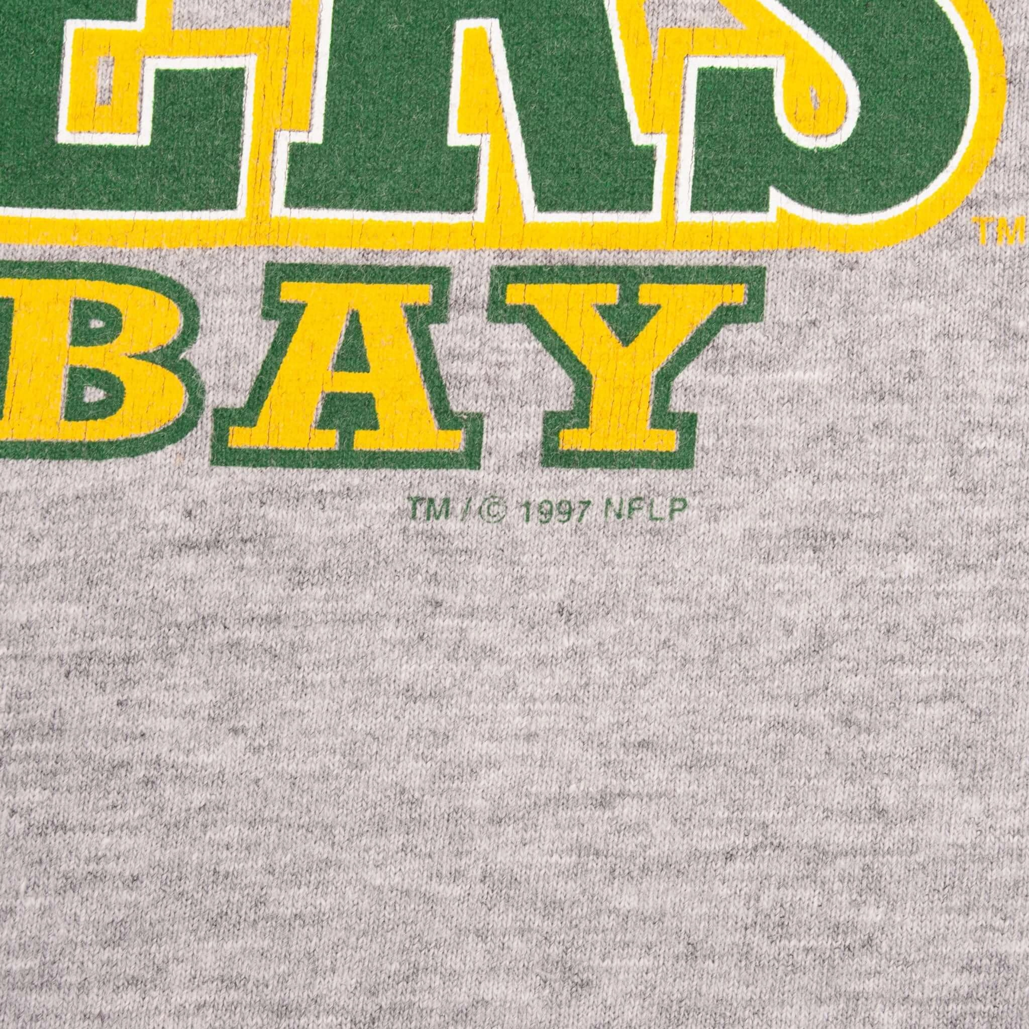 VINTAGE NFL GREEN BAY PACKERS SUPER BOWL CHAMPIONS XXXI 1997 TEE SHIRT SZE LARGE