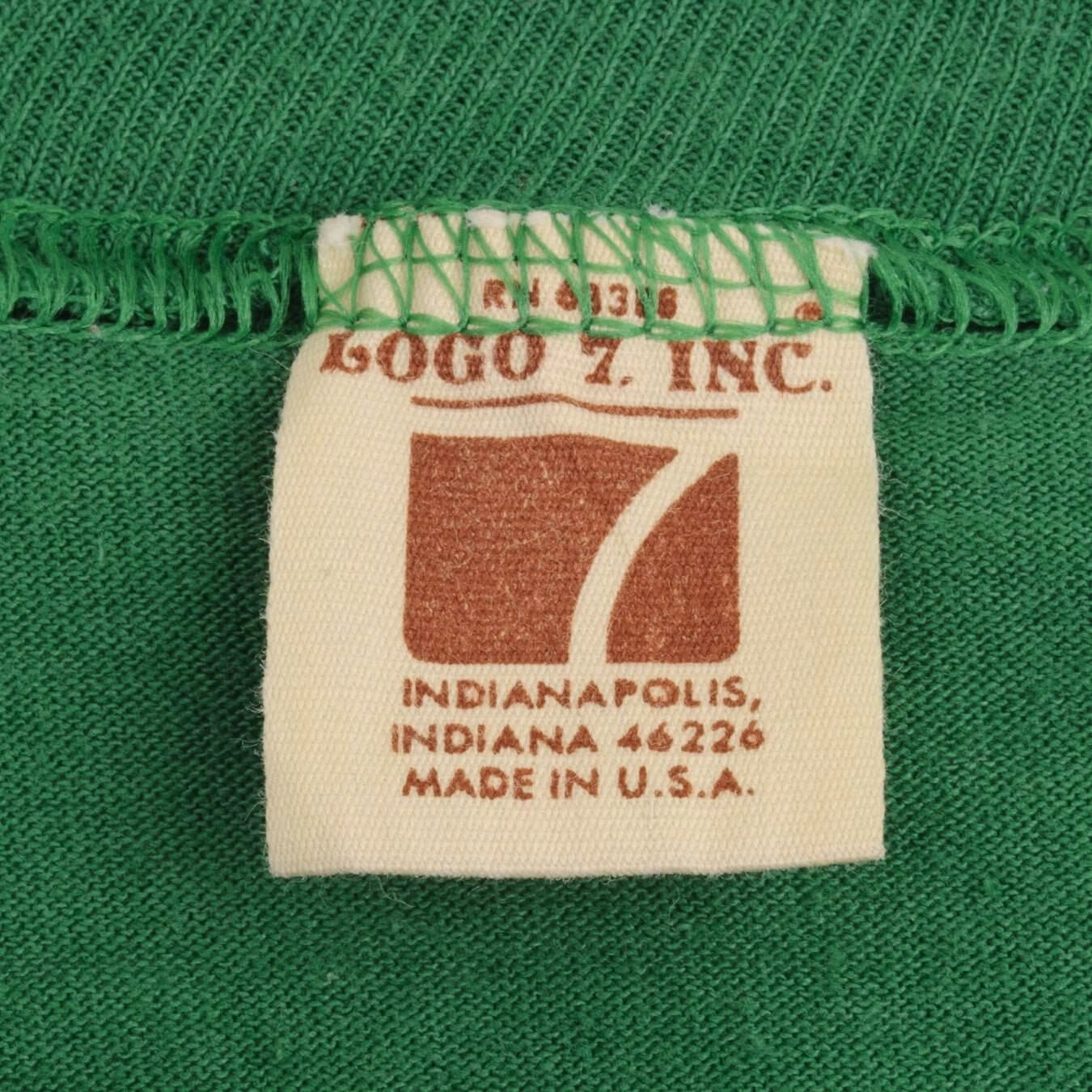 VINTAGE NFL GREEN BAY PACKERS TEE SHIRT 1980S LARGE MADE USA