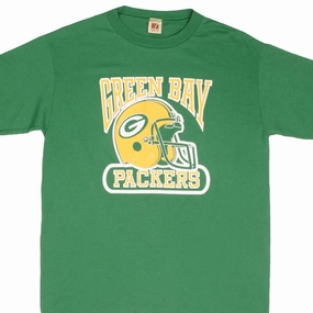 VINTAGE NFL GREEN BAY PACKERS TEE SHIRT 1980S LARGE MADE USA