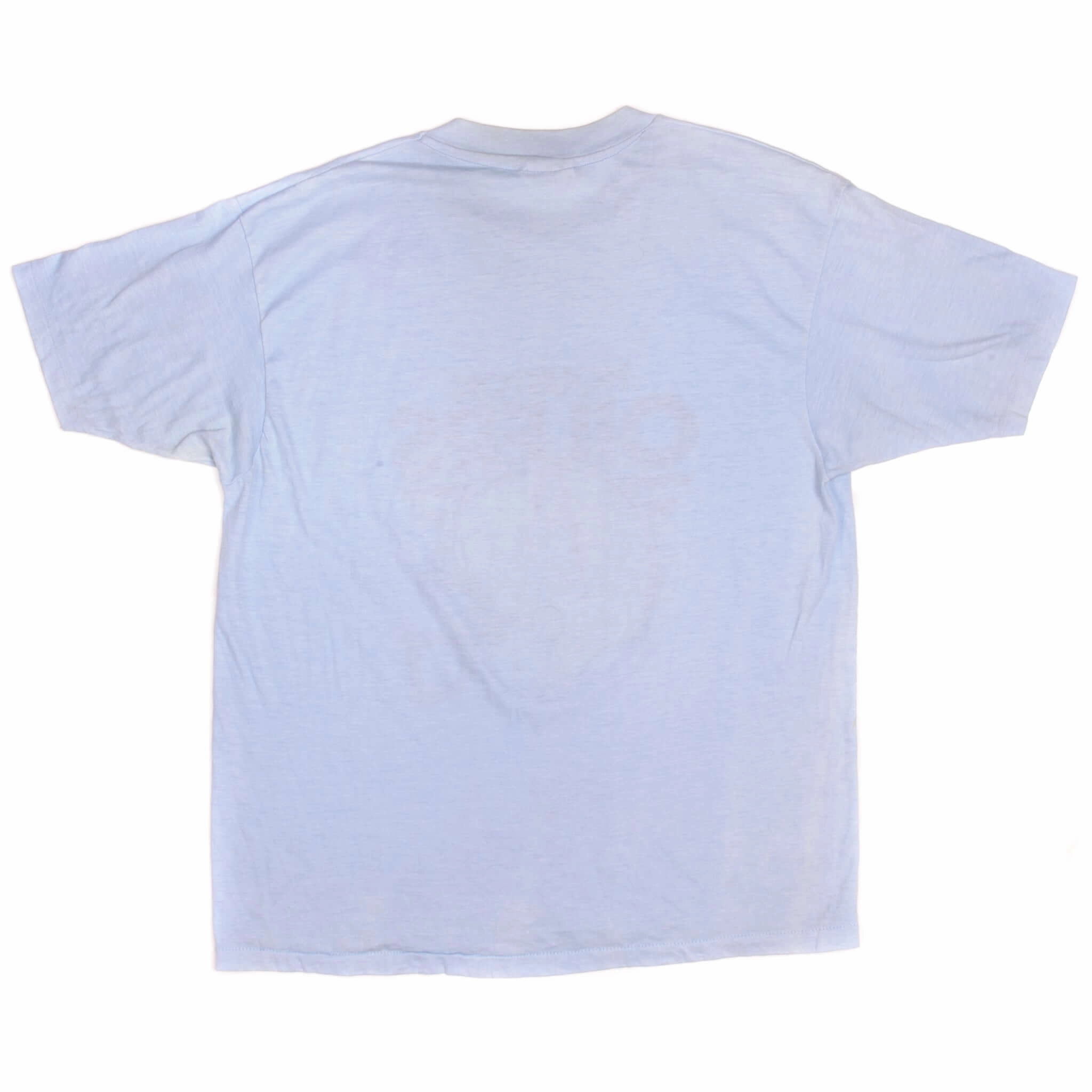 VINTAGE NFL HOUSTON OILERS TEE SHIRT 1970s SIZE MEDIUM MADE IN USA