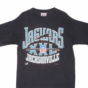 VINTAGE NFL JACKSONVILLE JAGUARS BANNED LOGO TEE SHIRT 1993 MEDIUM MADE IN USA